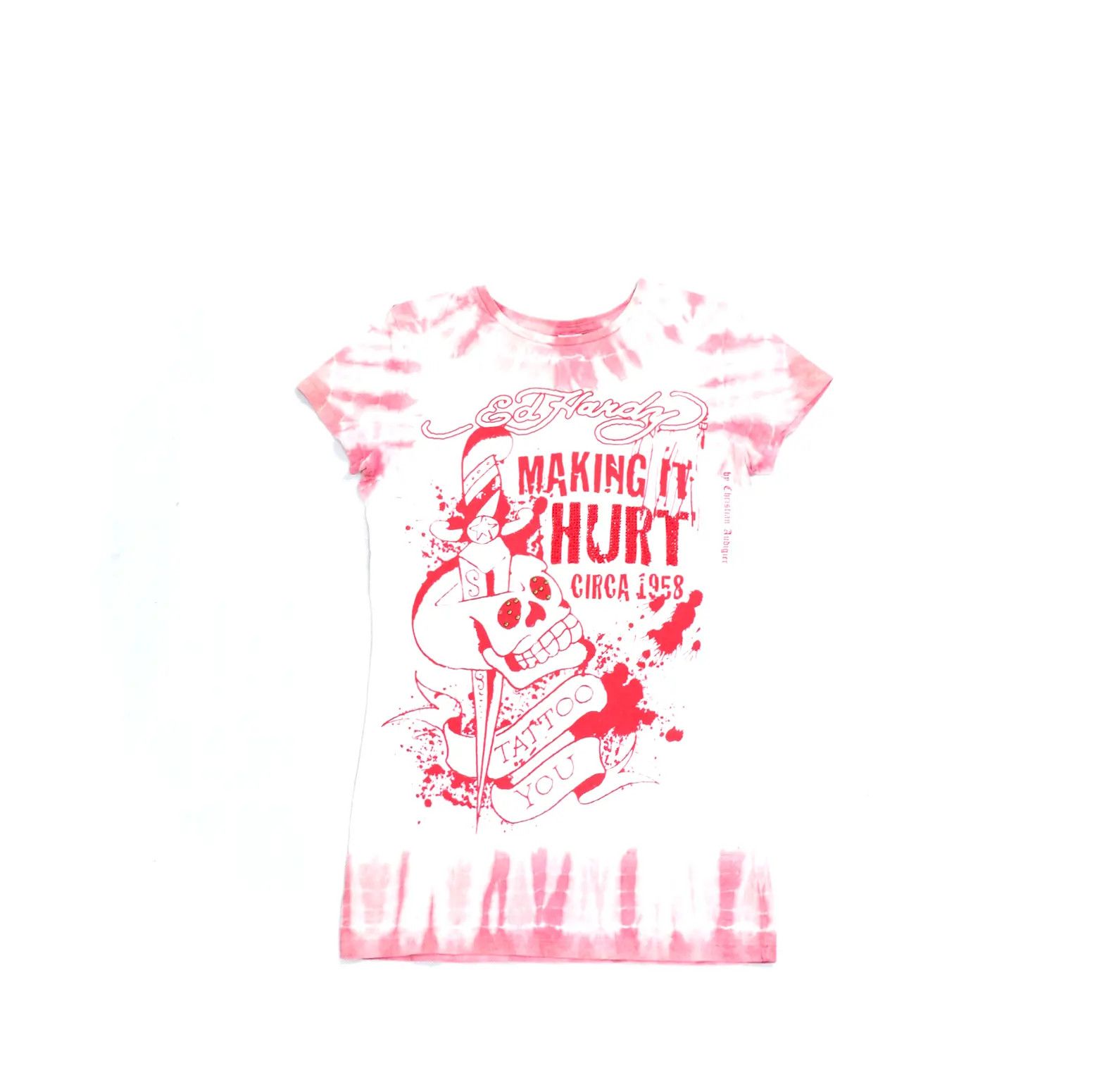 Ed Hardy Ed Hardy vintage tie dye t-shirt Size S / US 4 / IT 40 - 1 Thumbnail