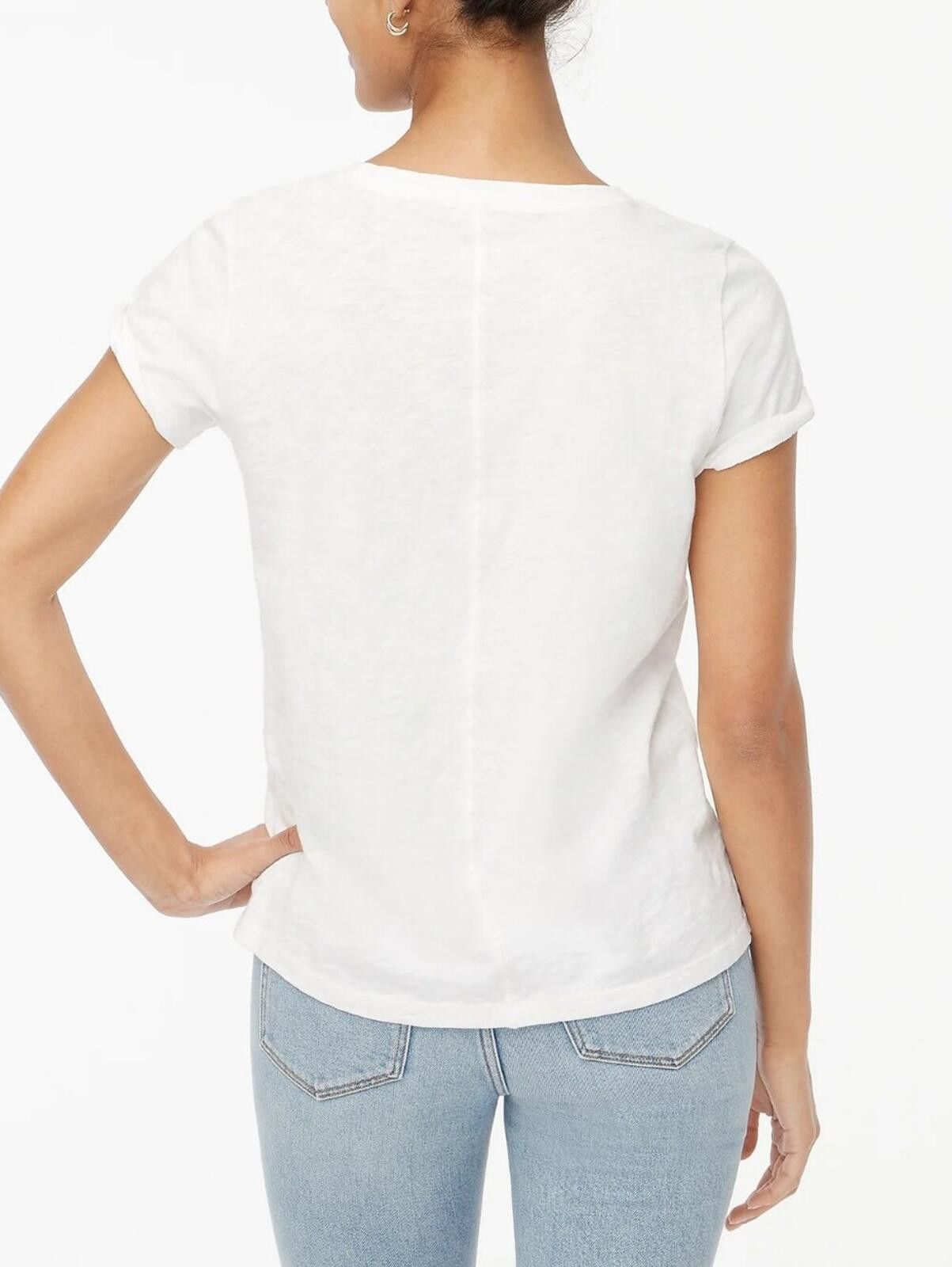 J.Crew J Crew Girlfriend crewneck tee Size XS / US 0-2 / IT 36-38 - 4 Thumbnail