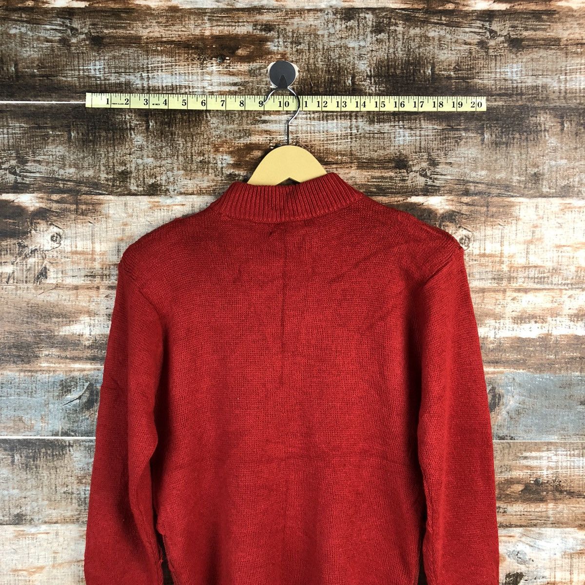 Vintage Financier Red art vintage japan Knitwear #A2340 Size M / US 6-8 / IT 42-44 - 13 Thumbnail