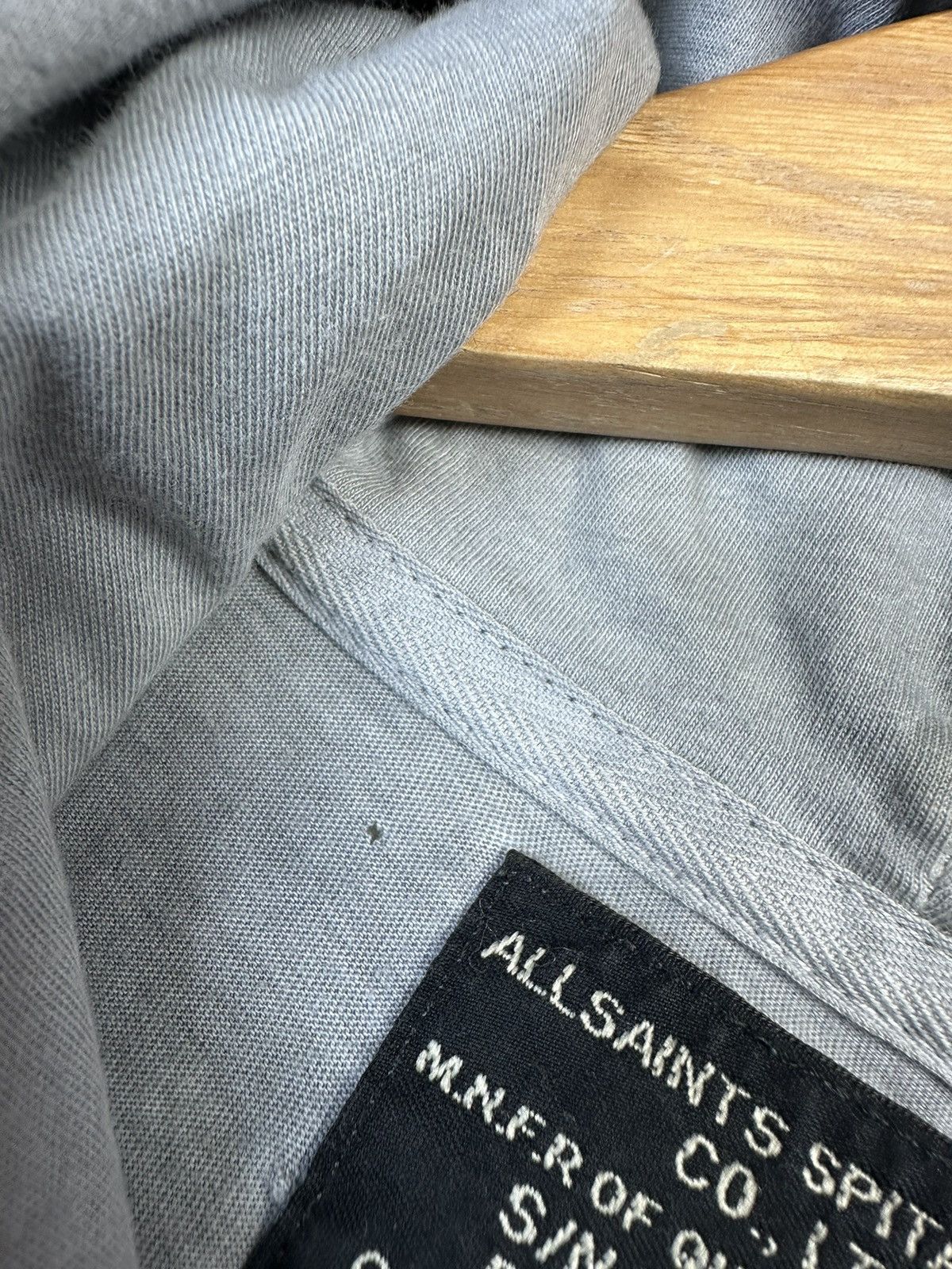 Allsaints × Vintage Vintage Allsaints Zip Hoodie 90s Size US S / EU 44-46 / 1 - 9 Thumbnail