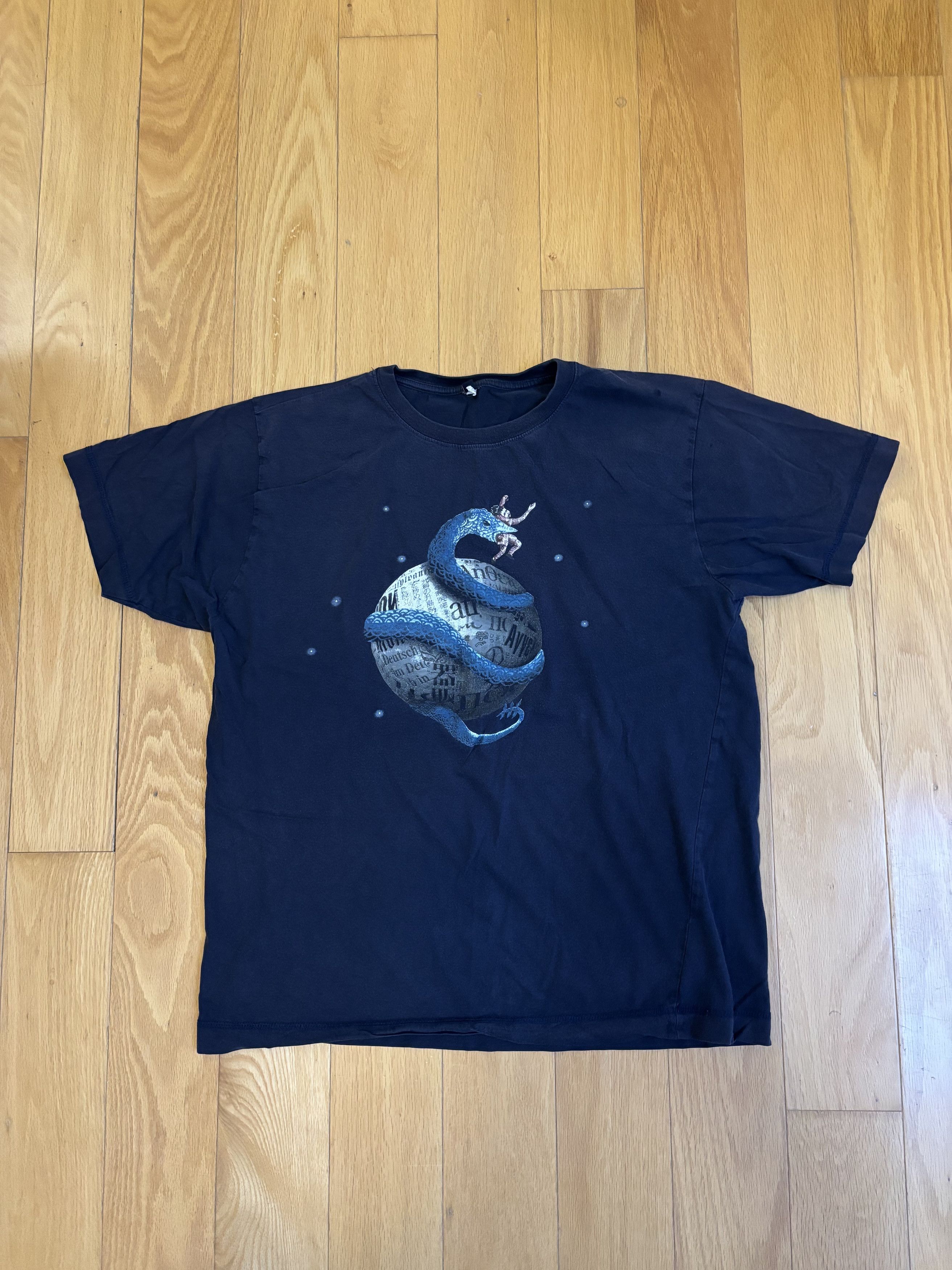 Vintage Vintage Crowded House 2008 North America Tour T Shirt L Size US L / EU 52-54 / 3 - 1 Thumbnail