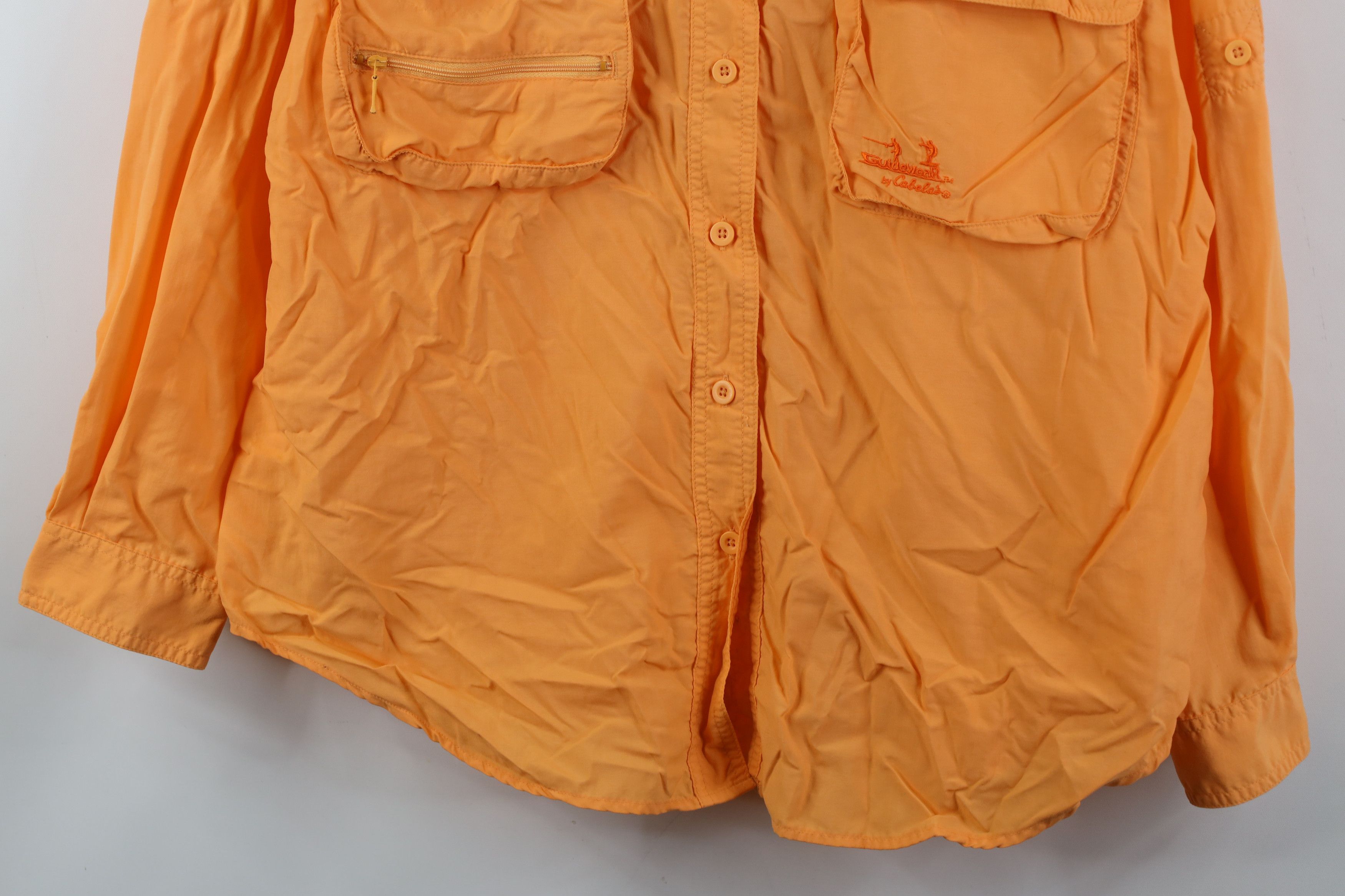 Cabelas Vintage Cabelas Guidewear Safari Bush Trekking Button Shirt Size L / US 10 / IT 46 - 3 Thumbnail