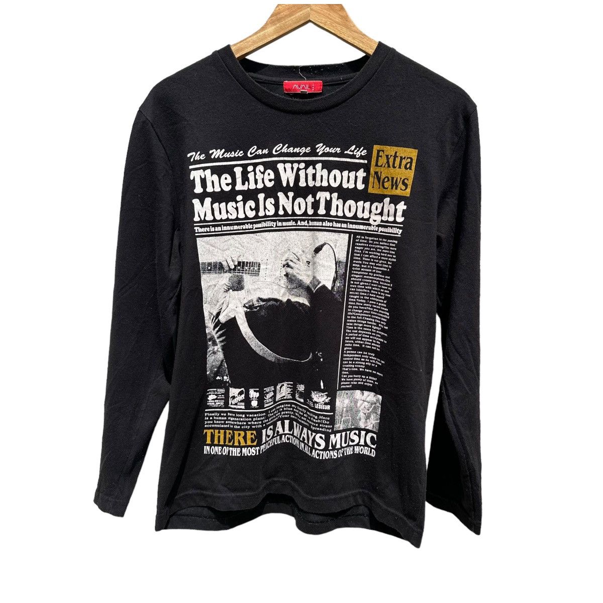 Band Tees × Japanese Brand Without music tee Size US M / EU 48-50 / 2 - 1 Thumbnail