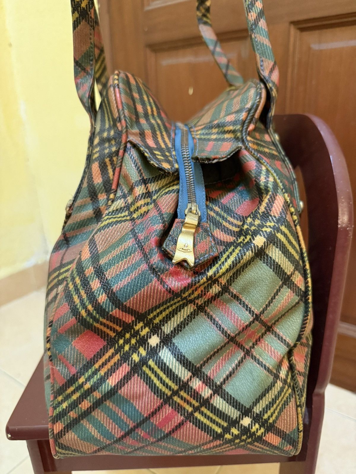 Vivienne Westwood Vintage Vivienne Westwood Tartan Shoulder Bag Size ONE SIZE - 5 Thumbnail