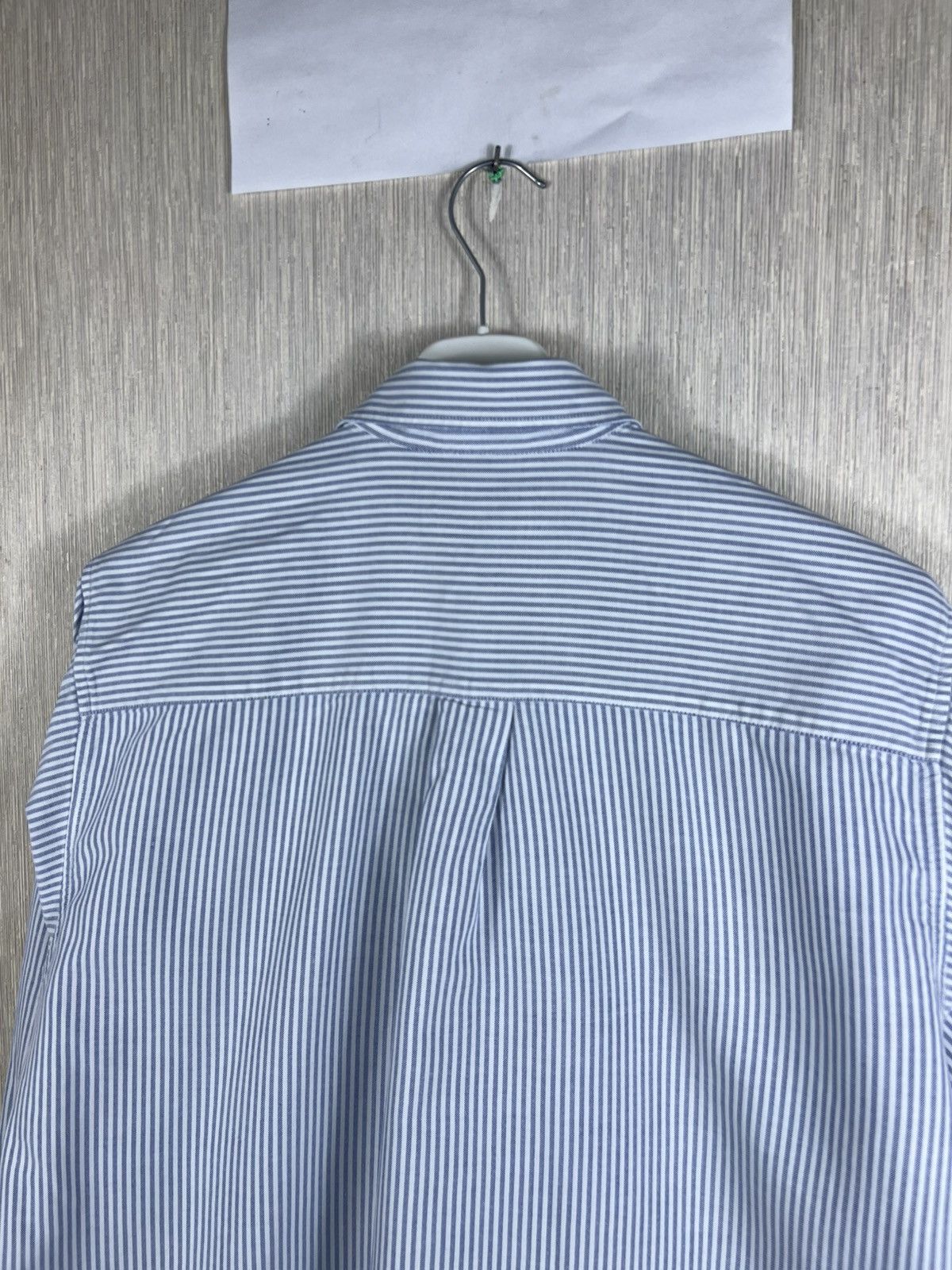 Burberry Vintage 90s Burberrys striped casual pocket logo shirt retro Size US L / EU 52-54 / 3 - 15 Thumbnail
