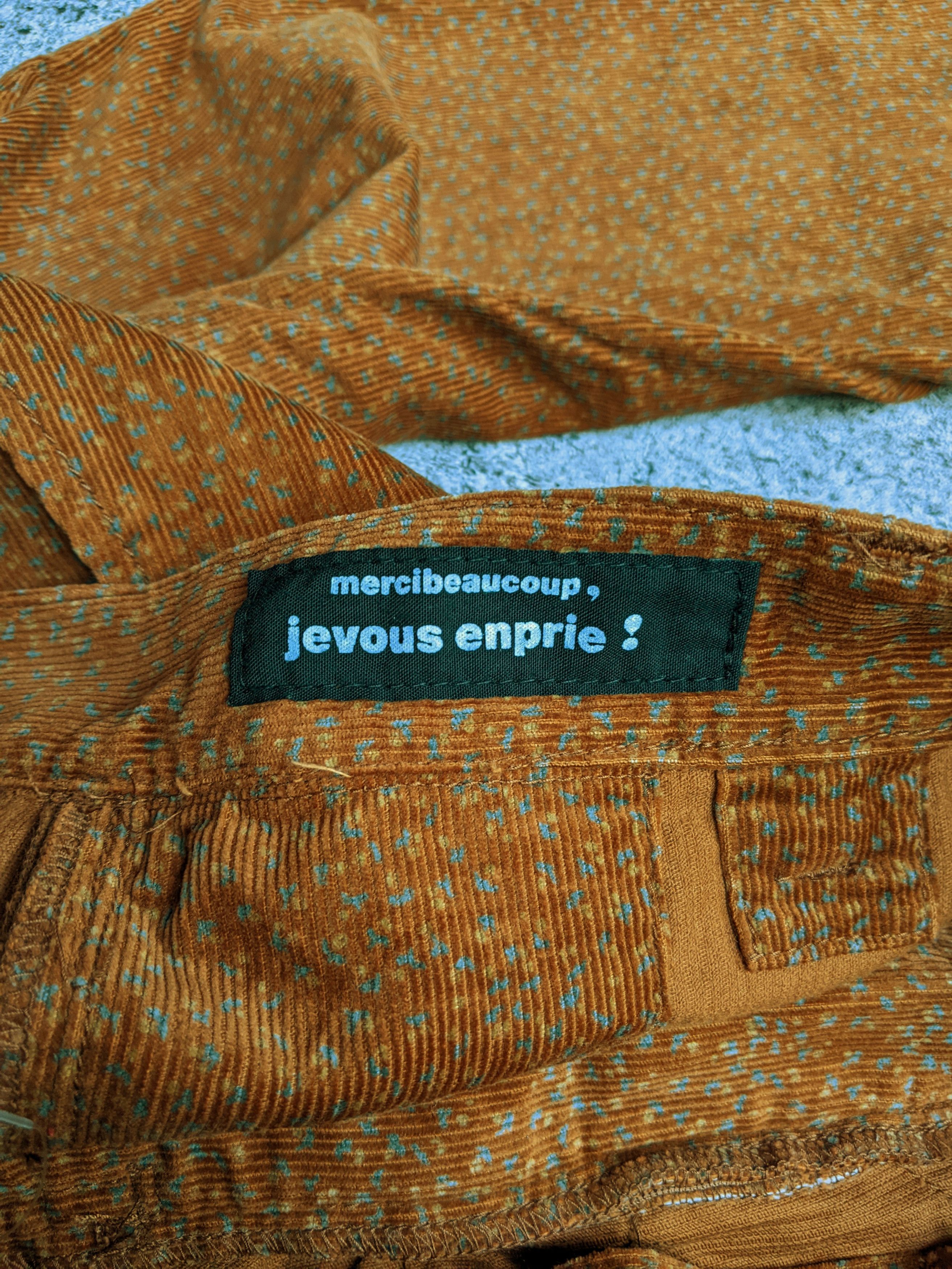Issey Miyake Rare Issey Miyake Merci beaucoup Drop Crotch Corduroy Pants Size US 32 / EU 48 - 9 Thumbnail