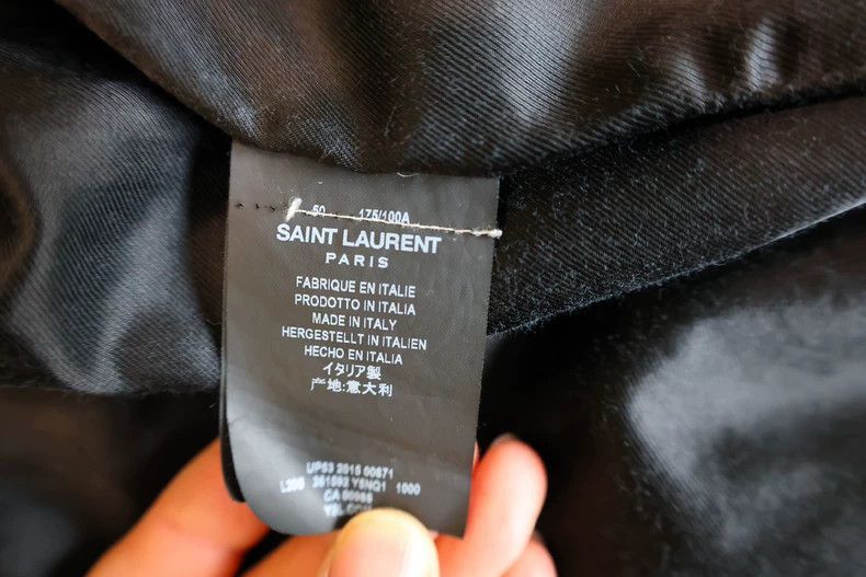 Saint Laurent Paris Saint Laurent Paris Classic leather jacket-2506 Size US M / EU 48-50 / 2 - 6 Thumbnail