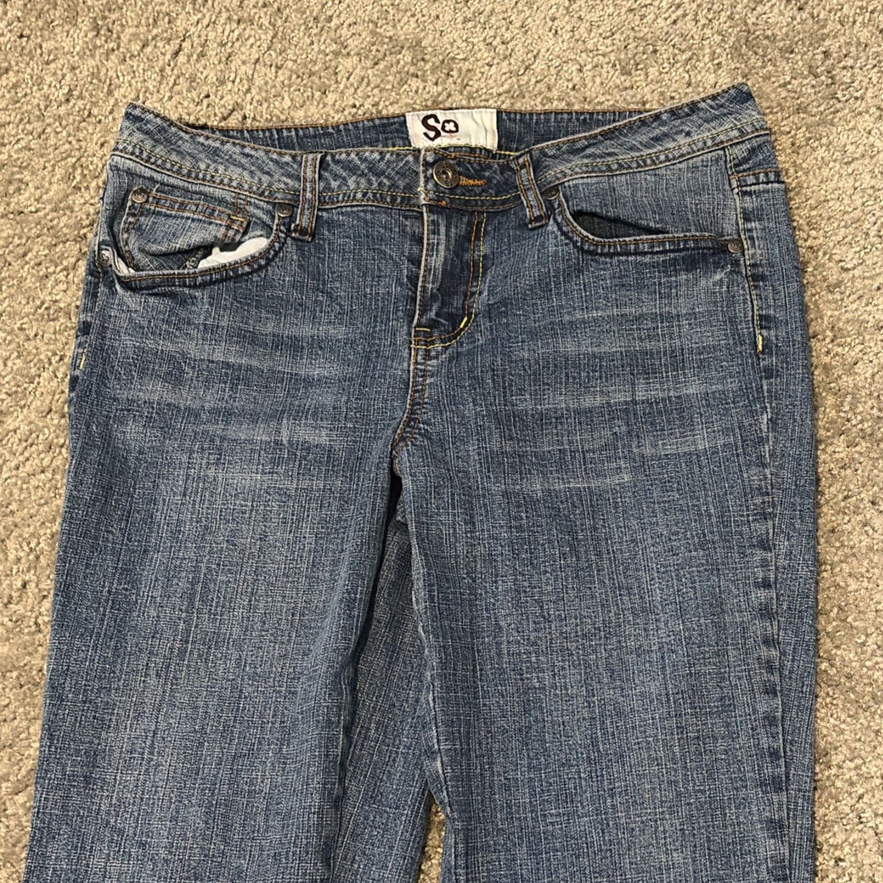J Brand SO Brand Jeans Bootcut Flare Denim Blue 8 Regular Women Pants 30x31 Size 30" / US 8 / IT 44 - 4 Thumbnail