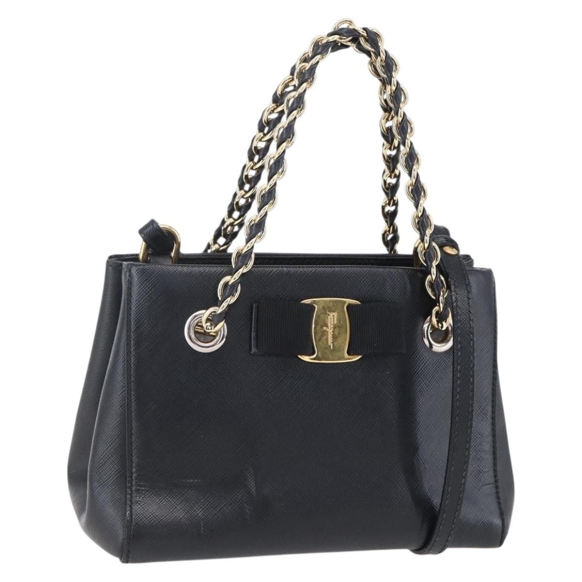 Salvatore Ferragamo Salvatore Ferragamo Vala Shoulder Bag Leather Size ONE SIZE - 1 Thumbnail