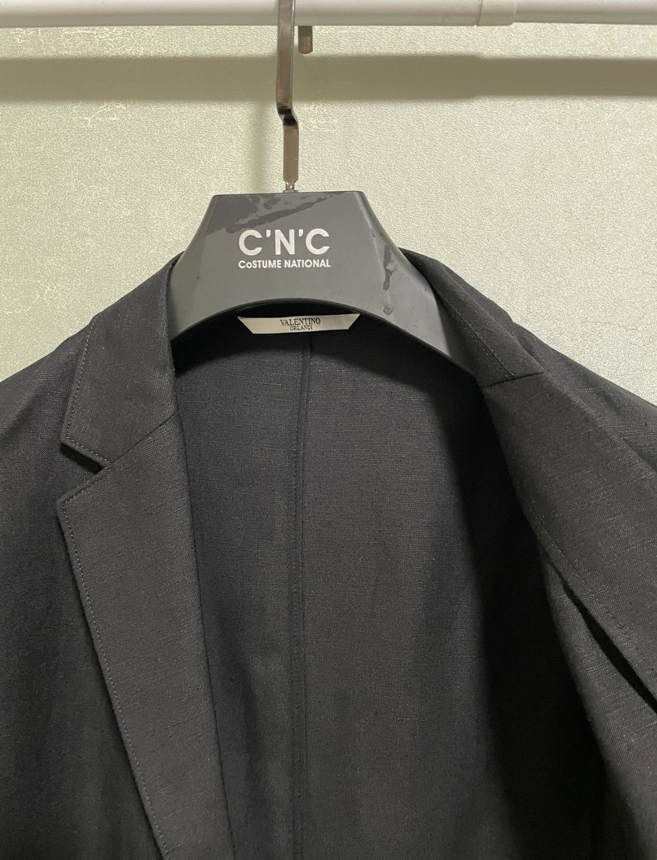 Valentino Orlandi Valentino Casual suits black summer and spring Size 50S - 3 Thumbnail