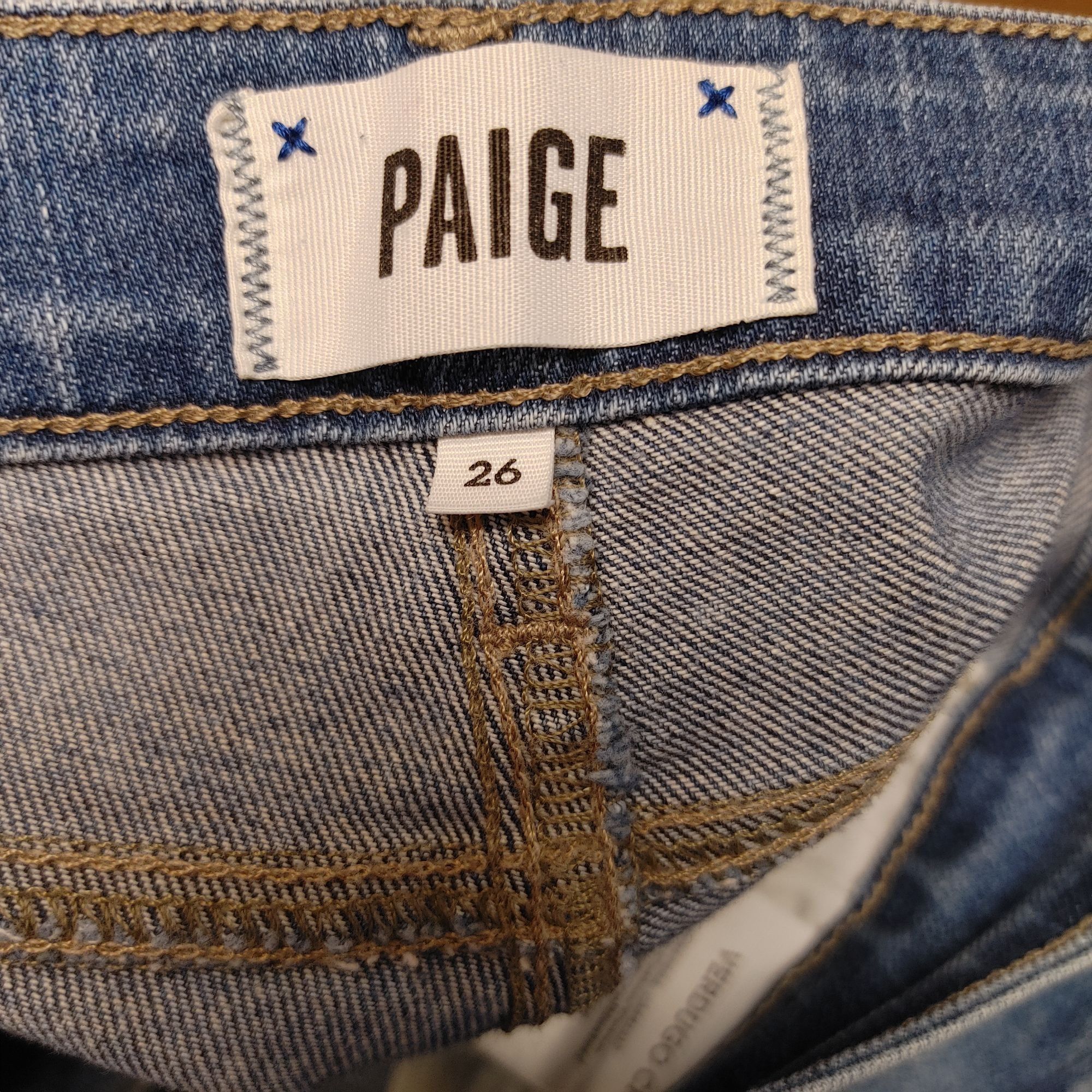 Paige Paige Women's Medium Wash Blue Denim Verdugo Crop Jeans 26 Size 26" / US 2 / IT 38 - 2 Thumbnail