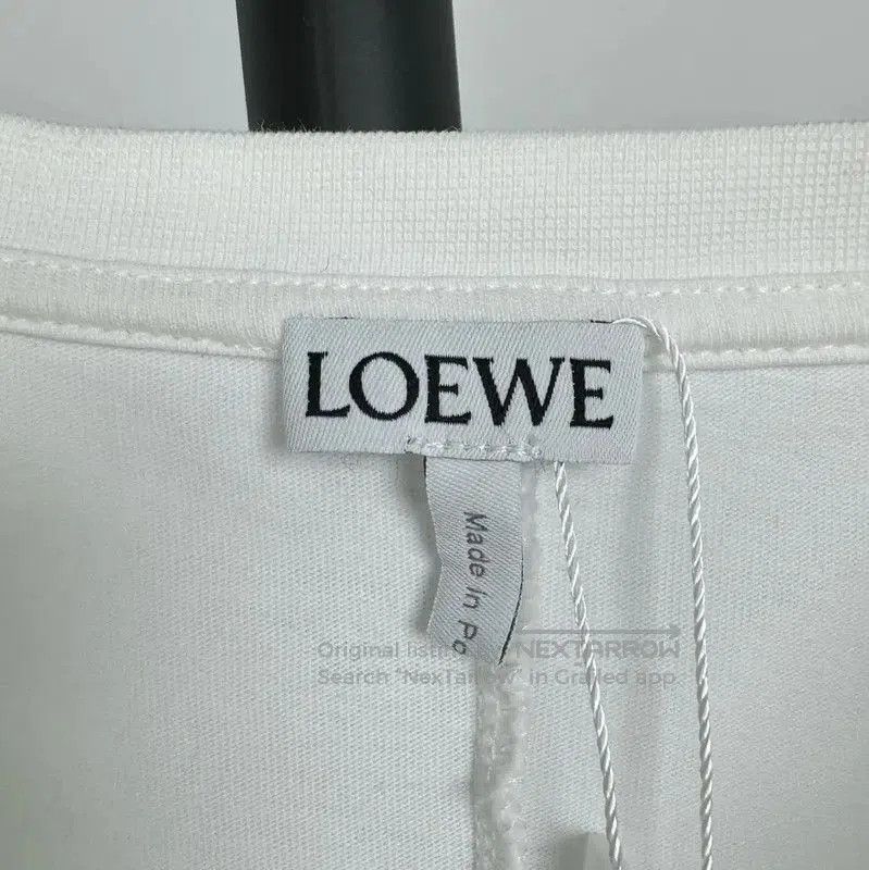 Loewe Loewe White Cotton T-shirt for Women . Size M / US 6-8 / IT 42-44 - 3 Thumbnail