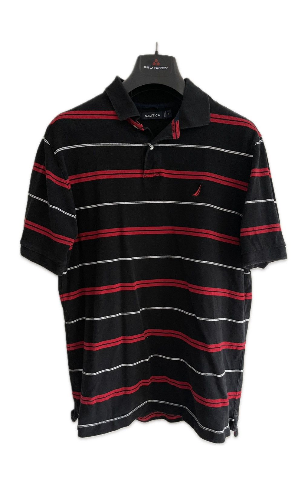 Nautica Vintage Nautica Striped Polo Shirt Size US M / EU 48-50 / 2 - 1 Thumbnail
