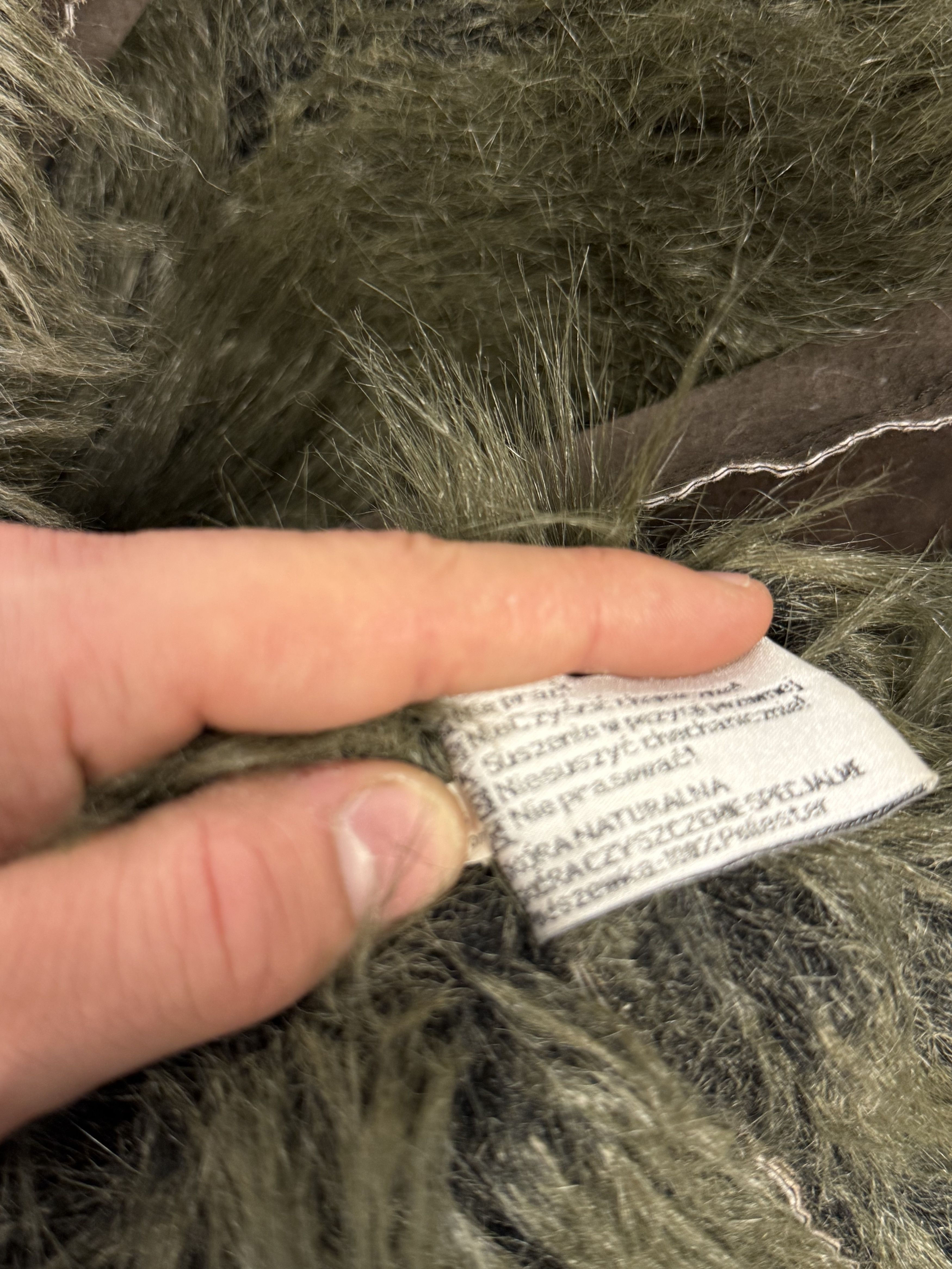 Japanese Brand Vintage faux fur leather asymmetric bomber jakcet Size XL / US 12-14 / IT 48-50 - 7 Thumbnail