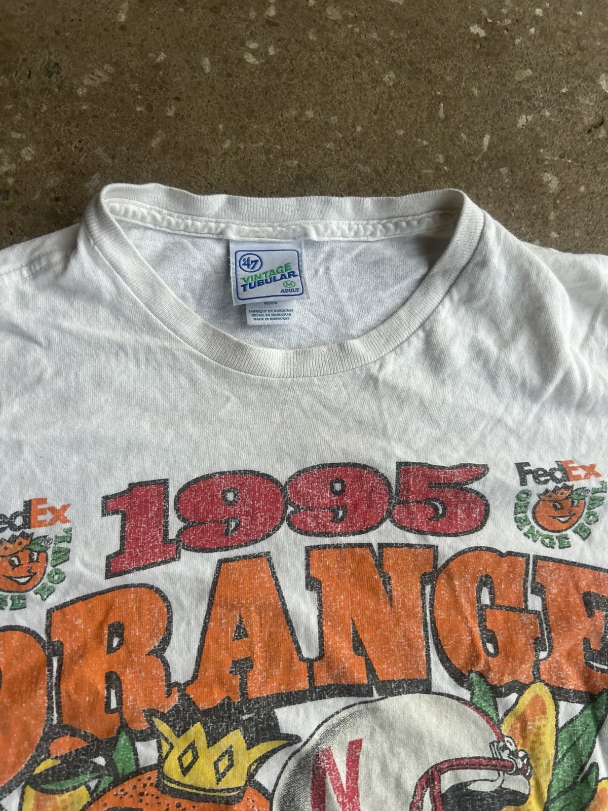 47 Vintage Orange Bowl tee Size US M / EU 48-50 / 2 - 3 Thumbnail