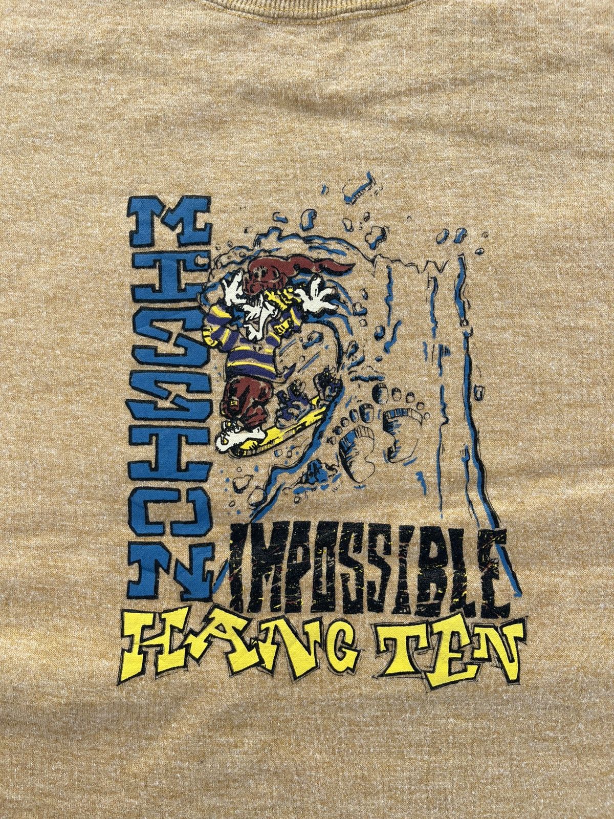 Hang Ten Vintage 90's Hang Ten Mission Impossible Graphic Sweatshirt Size US L / EU 52-54 / 3 - 8 Thumbnail
