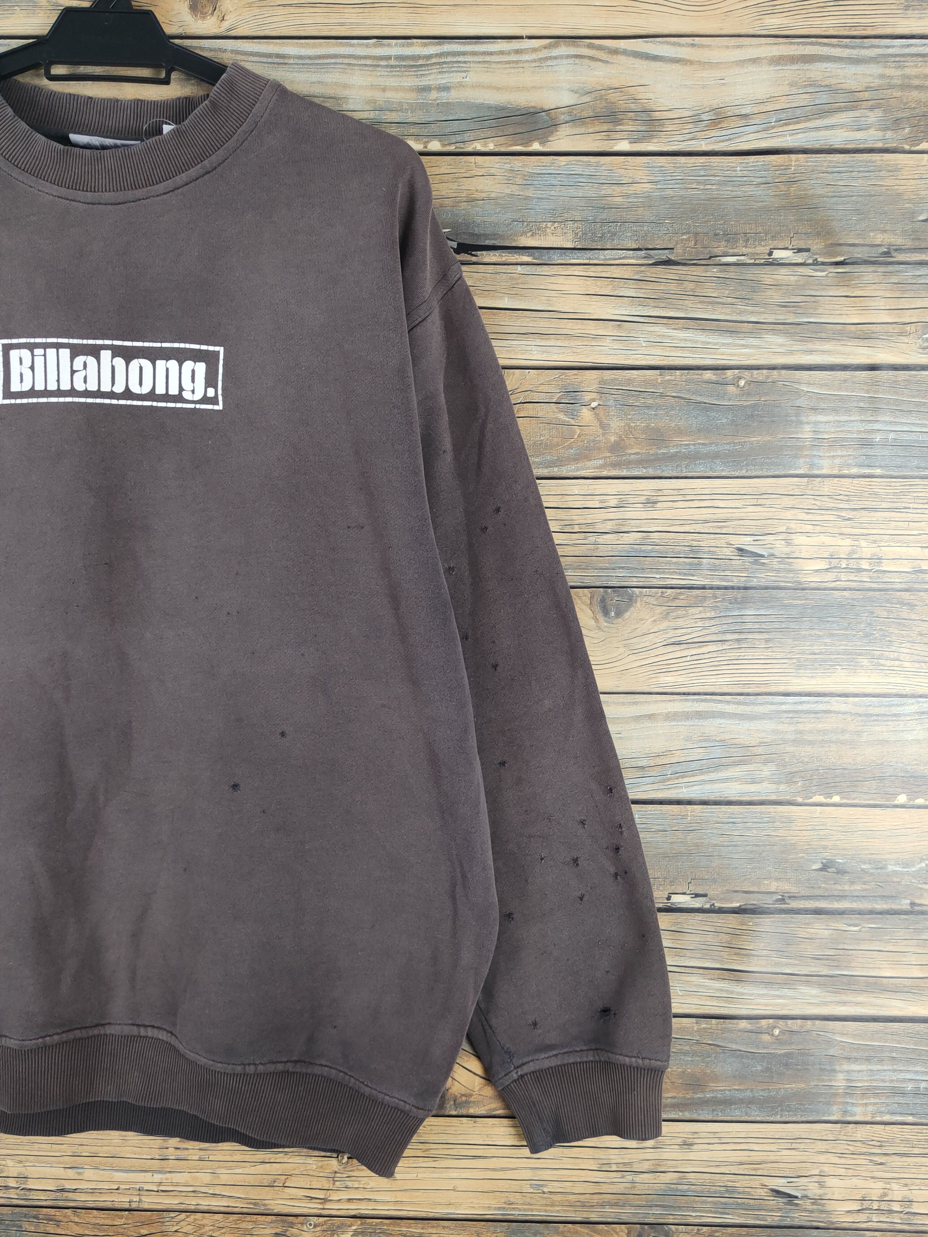 Billabong D Billabong baggie ripped Dark Gray Faded Sweatshirts #W1461 Size US M / EU 48-50 / 2 - 7 Thumbnail