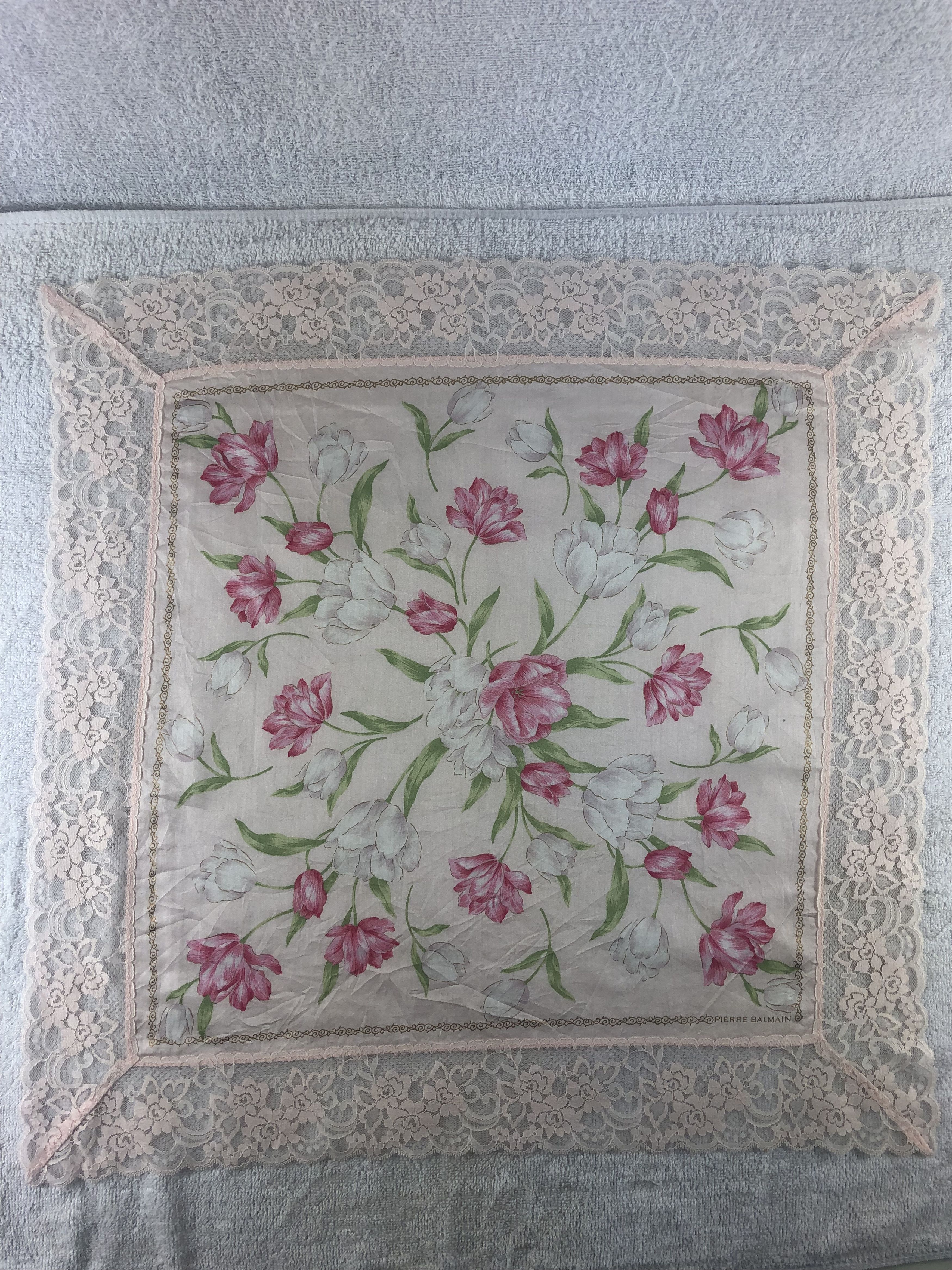 Pierre Balmain × Vintage Pierre Balmain Handkerchief / Bandana / Neckerchief Size ONE SIZE - 1 Thumbnail