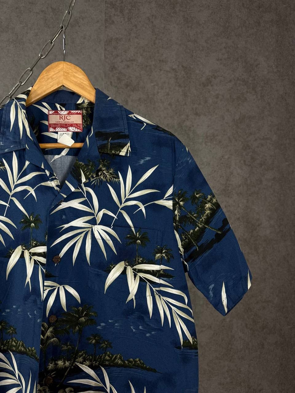 Vintage Hawaiian crazy art vintage made in USA shirt Size US M / EU 48-50 / 2 - 2 Thumbnail