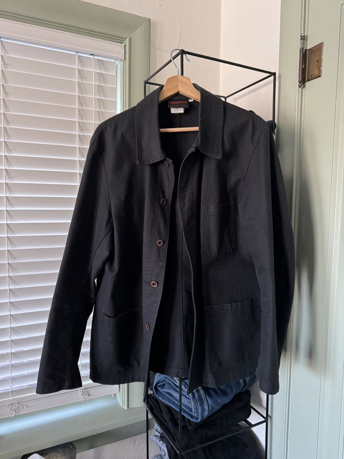 image of Vetra Chore Jacket in Black, Men's (Size Medium)