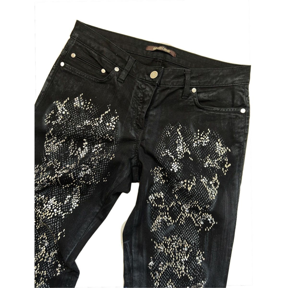 Roberto Cavalli roberto cavalli 2000s vintage jeans Size 26" / US 2 / IT 38 - 3 Thumbnail