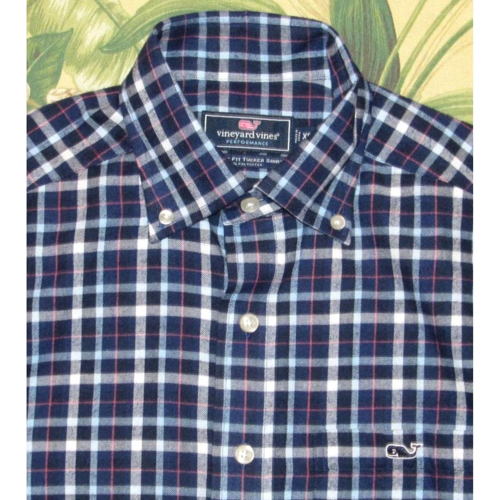 Vineyard Vines VINEYARD VINES Performance Blue Plaid Long Sleeve Button Down Shirt XS Men XS Blue Button Down Shirt Size US XS / EU 42 / 0 - 2 Thumbnail