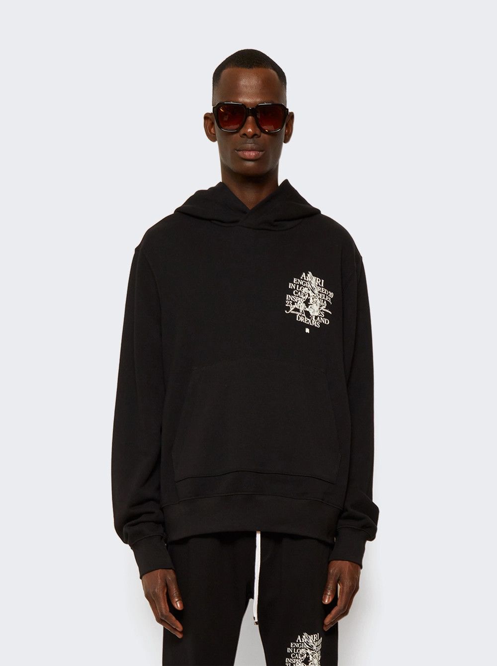 Amiri o1mle0925 Precious Memories Hoodie in Black Size US XL / EU 56 / 4 - 2 Thumbnail