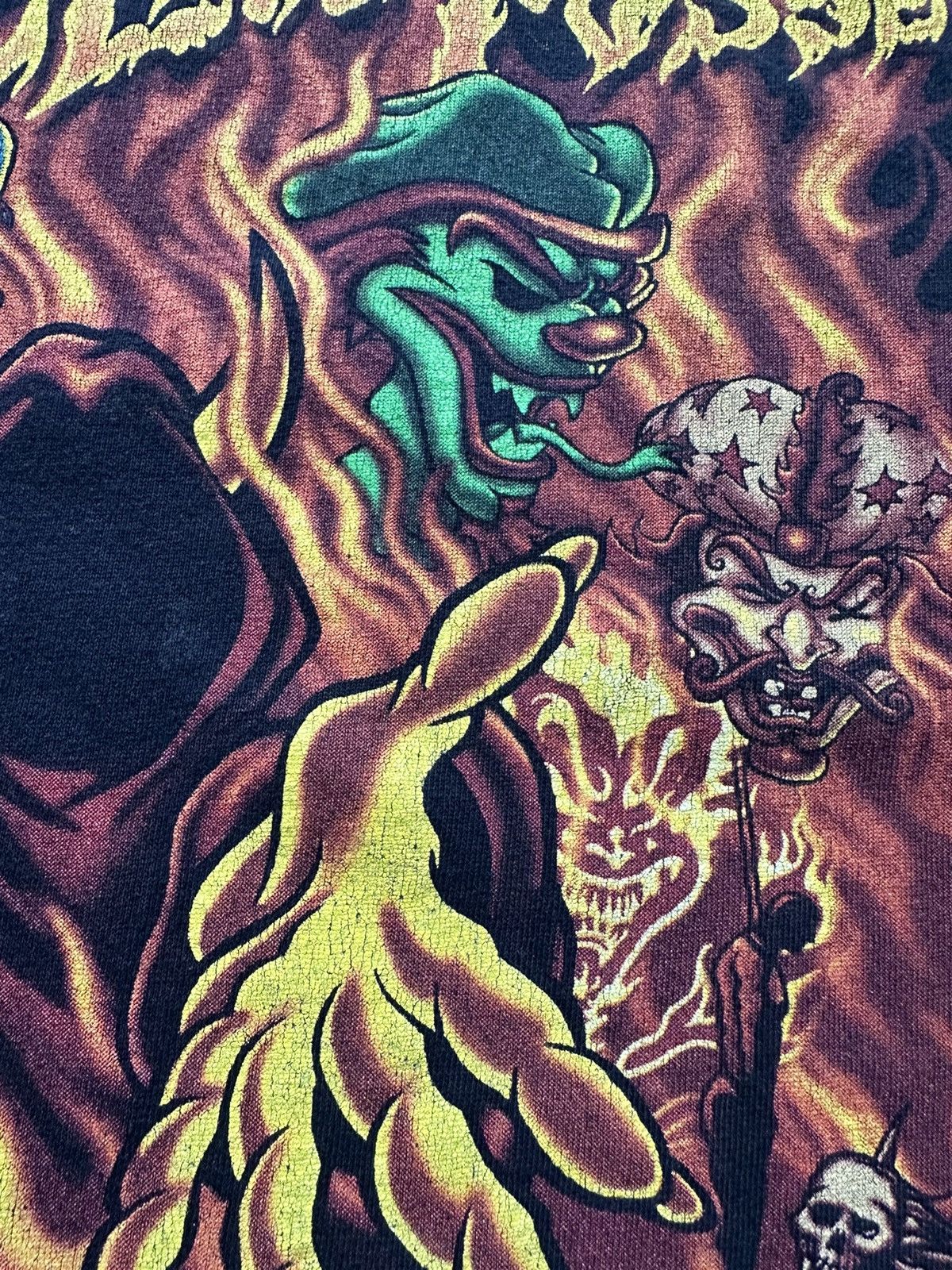 Band Tees Crazy Y2K 00s Insane Clown Posse Rap Band T-Shirt Size US M / EU 48-50 / 2 - 9 Thumbnail