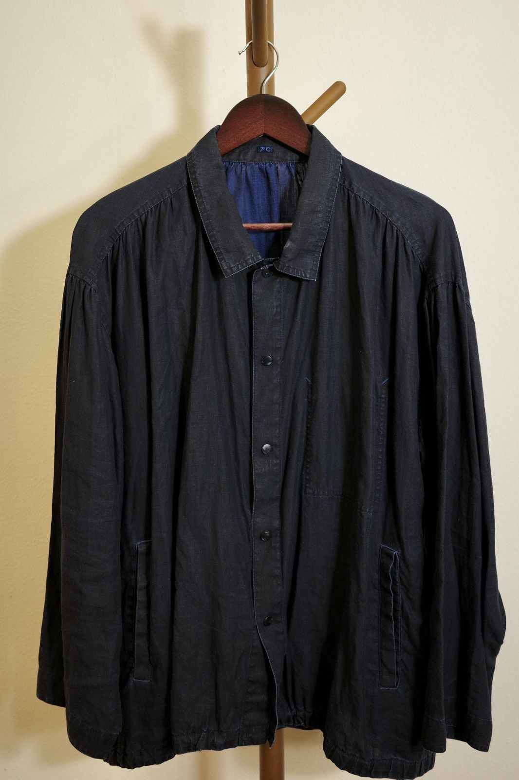Porter Classic Porter Classic Farmer's Linen Gathered Jacket Size US L / EU 52-54 / 3 - 3 Thumbnail