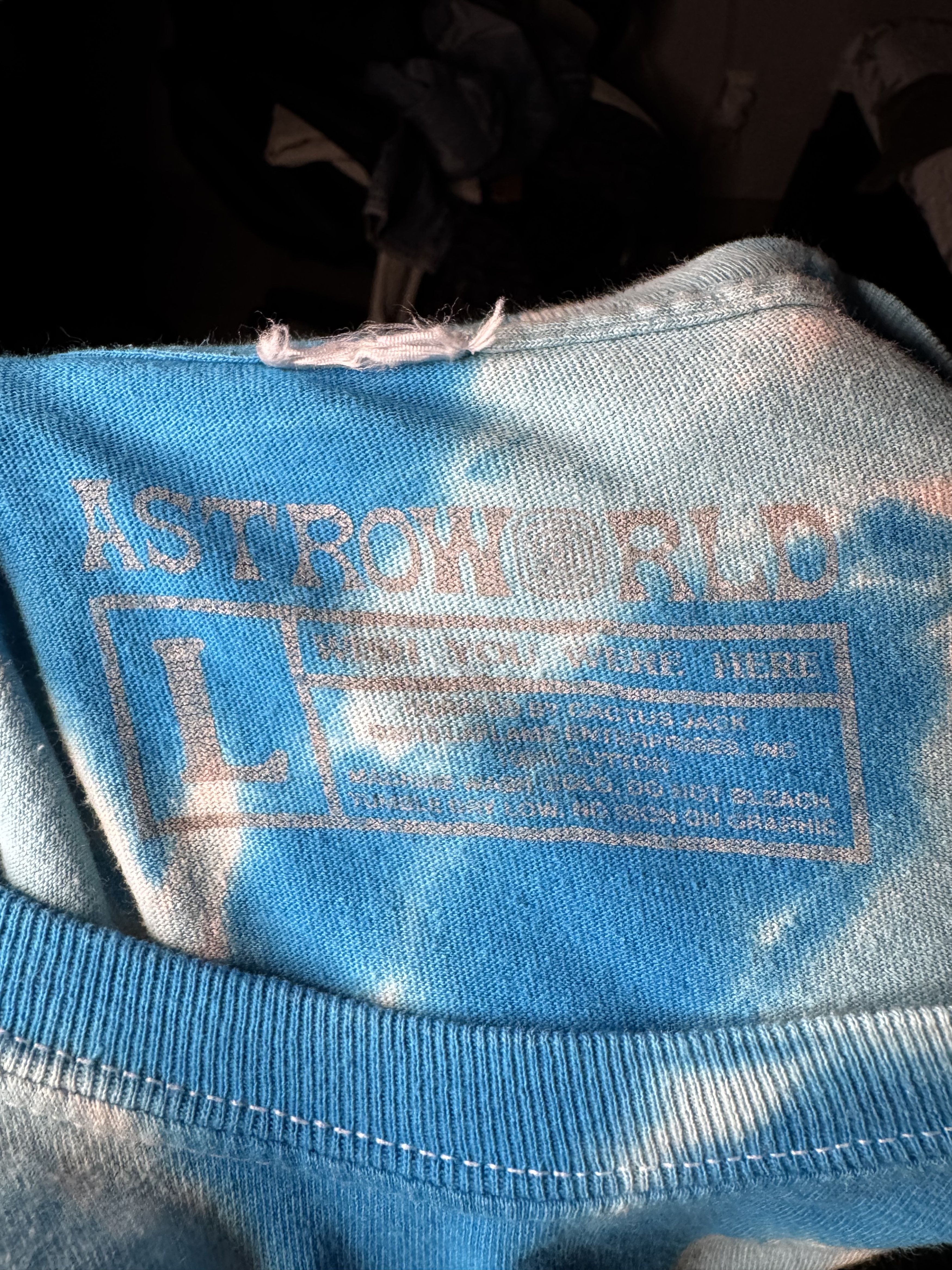 Travis Scott Astroworld long sleeve Size US L / EU 52-54 / 3 - 5 Thumbnail