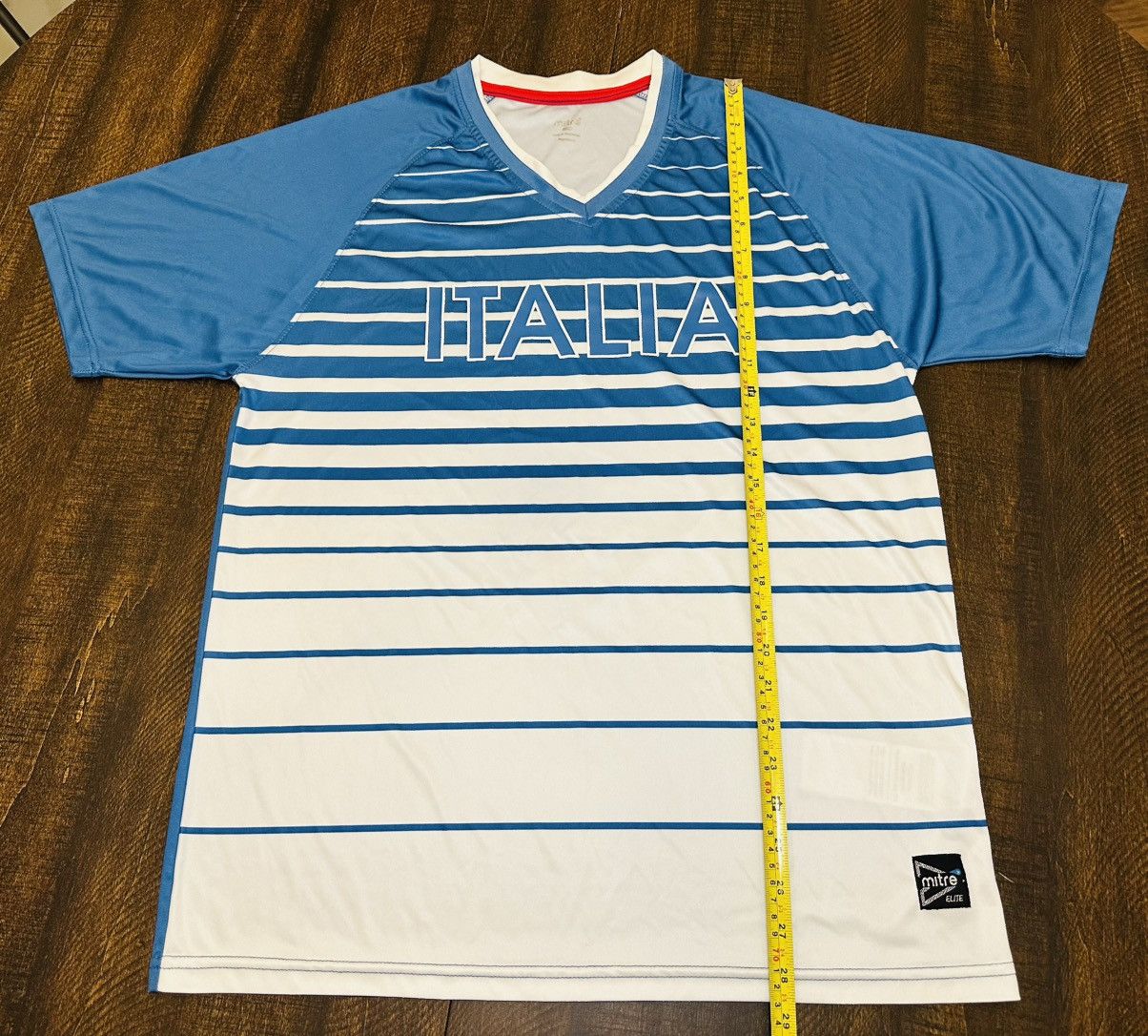 Other Mitre Italia Italy Soccer Shirt Men's Jersey-Size Large Size US L / EU 52-54 / 3 - 4 Thumbnail