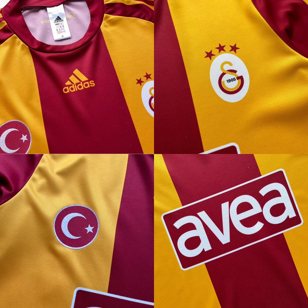 Adidas × Vintage Adidas Galatasaray 2008/2009 Third Vintage Jersey Turkey Size US S / EU 44-46 / 1 - 6 Thumbnail