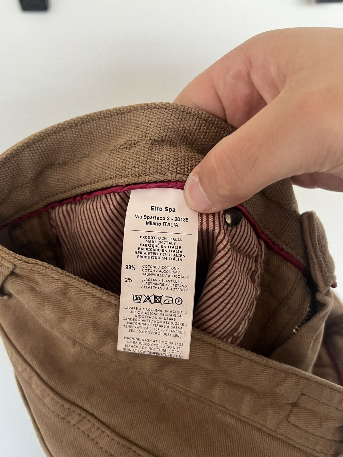 Etro Etro Brown Denim Jeans Size US 32 / EU 48 - 5 Thumbnail