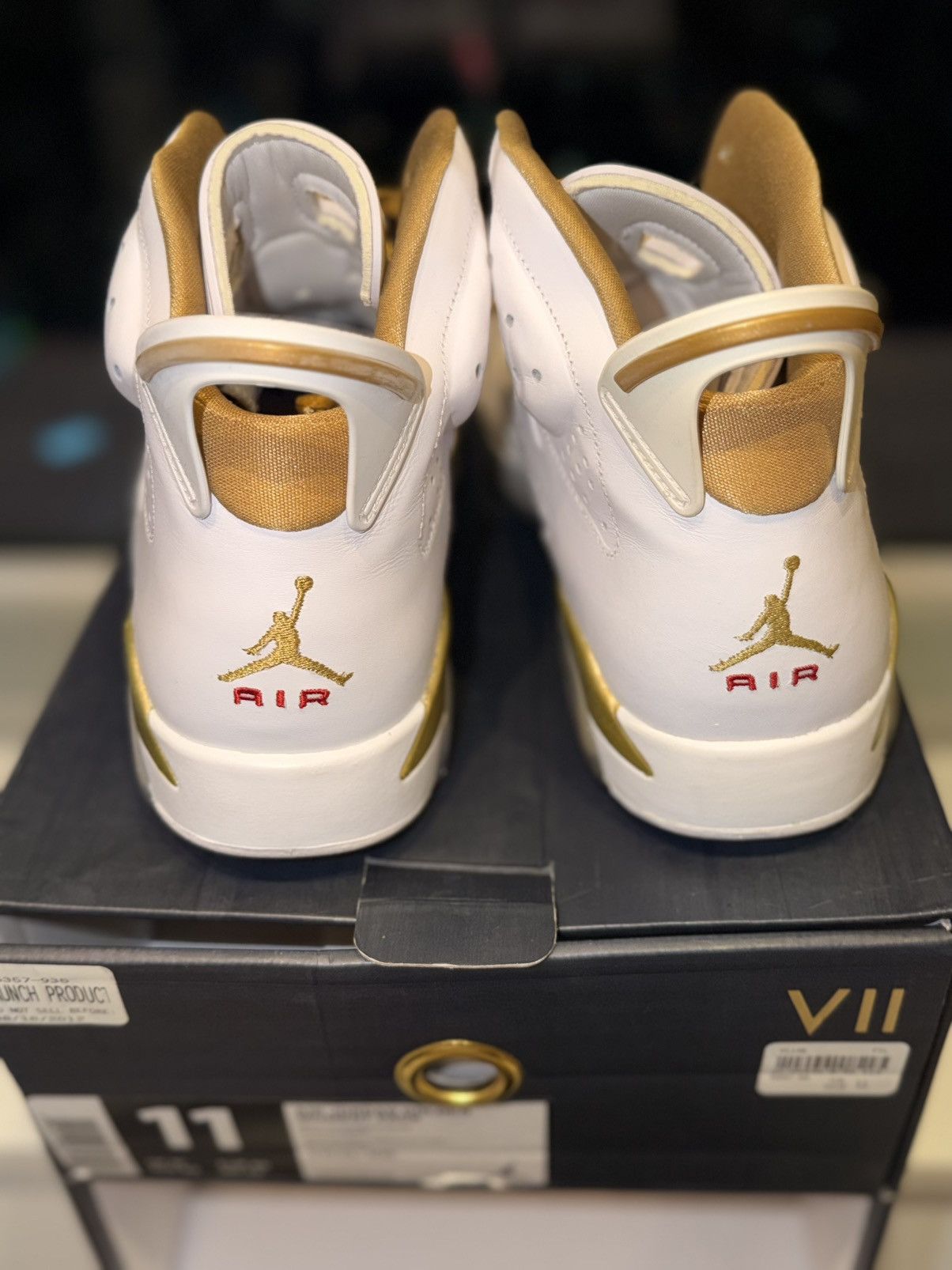 Jordan Brand 2012 Air Jordan VI (6) Golden Moments Half pack Size US 11 / EU 44 - 3 Thumbnail