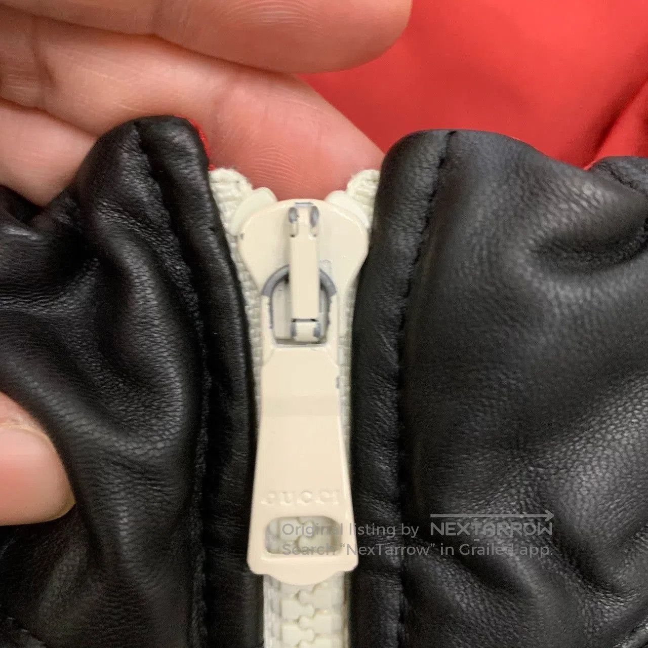 Gucci gucci dual g patch leather jacket. Size US L / EU 52-54 / 3 - 9 Thumbnail
