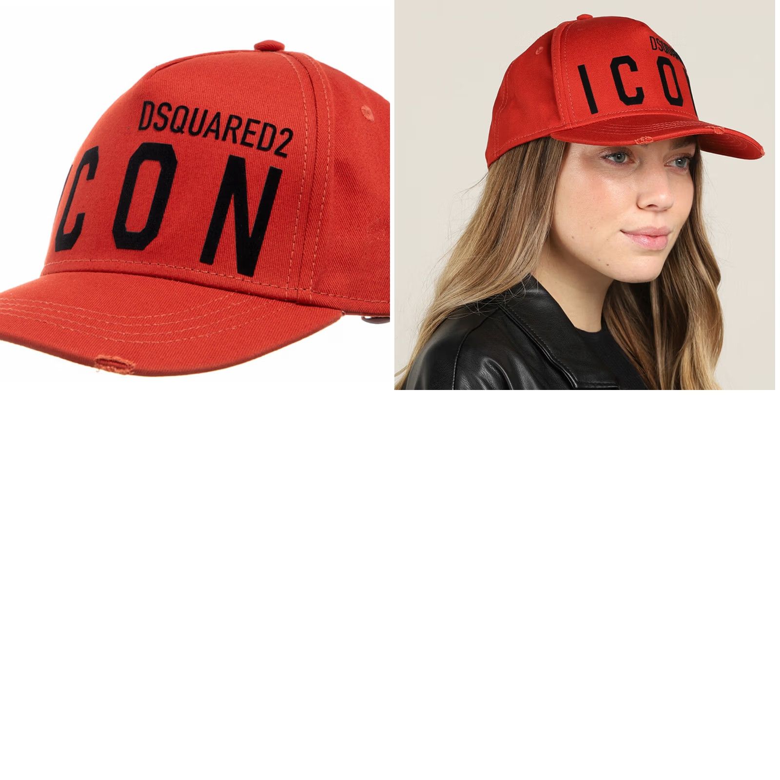 Dsquared2 DSQUARED2 BE ICON BE COOL Baseball Cap Trucker Hat New Size ONE SIZE - 8 Thumbnail