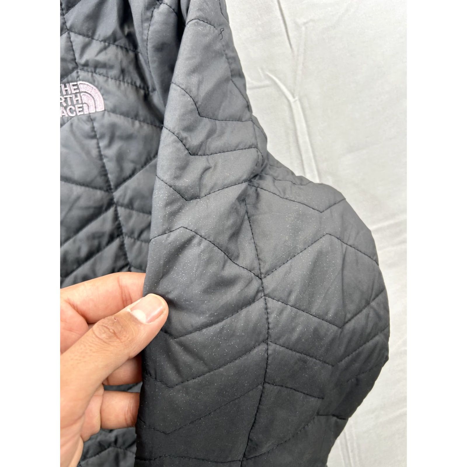 The North Face The North Face Jacket Womens Small Black Quilted Insulated Full Zip Nylon Size S / US 4 / IT 40 - 6 Thumbnail