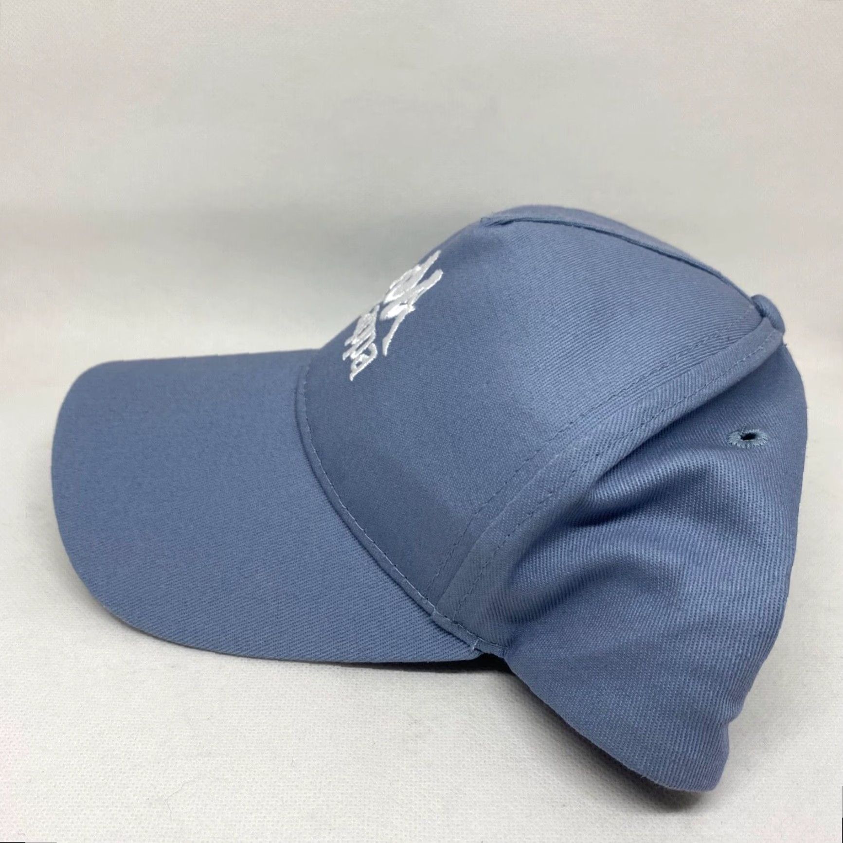 Kappa VINTAGE Kappa Baseball Cap Hat Strapback Unisex Adjustable Light Blue Casual Sports Size ONE SIZE - 3 Thumbnail