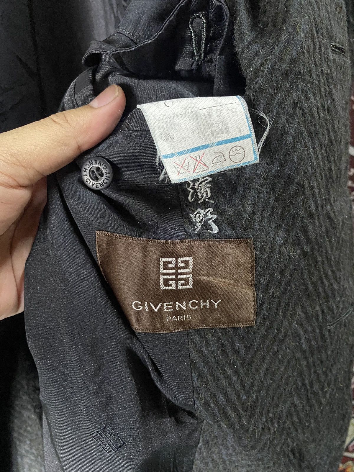 Givenchy Vintage Givenchy Wool Jacket Size US L / EU 52-54 / 3 - 11 Thumbnail