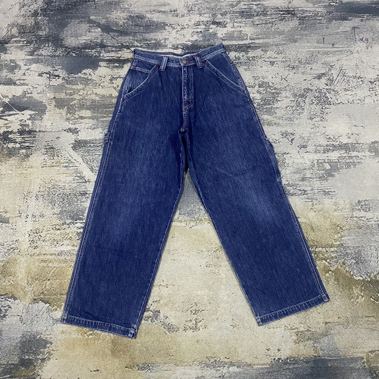 Other Vintage Piko Surf Brand Baggy Denim Carpenter Pants Size US 30 / EU 46 - 2 Thumbnail