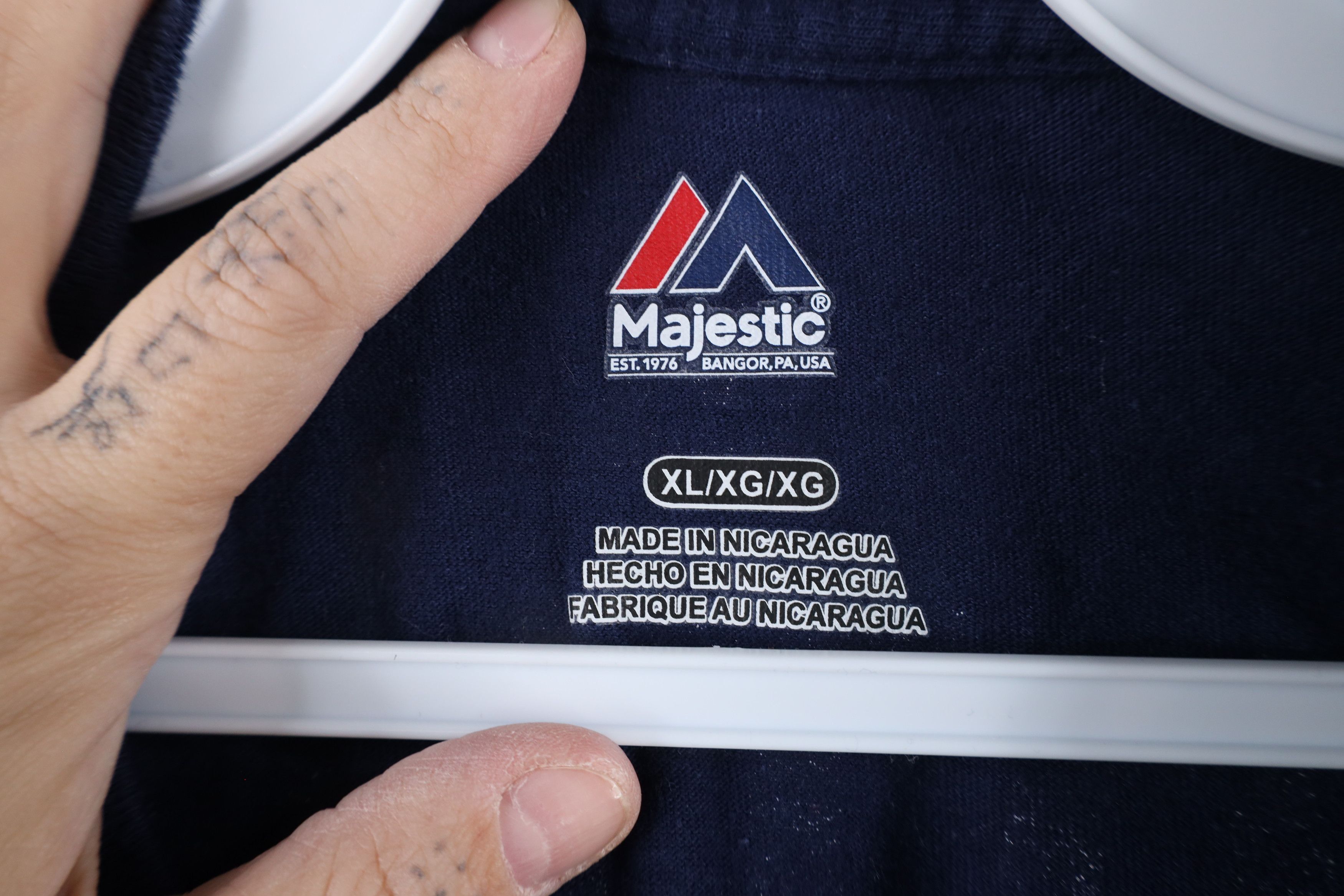 Majestic × Vintage Vintage Majestic Martinez Detroit Tigers Baseball T-Shirt Size US XL / EU 56 / 4 - 7 Thumbnail