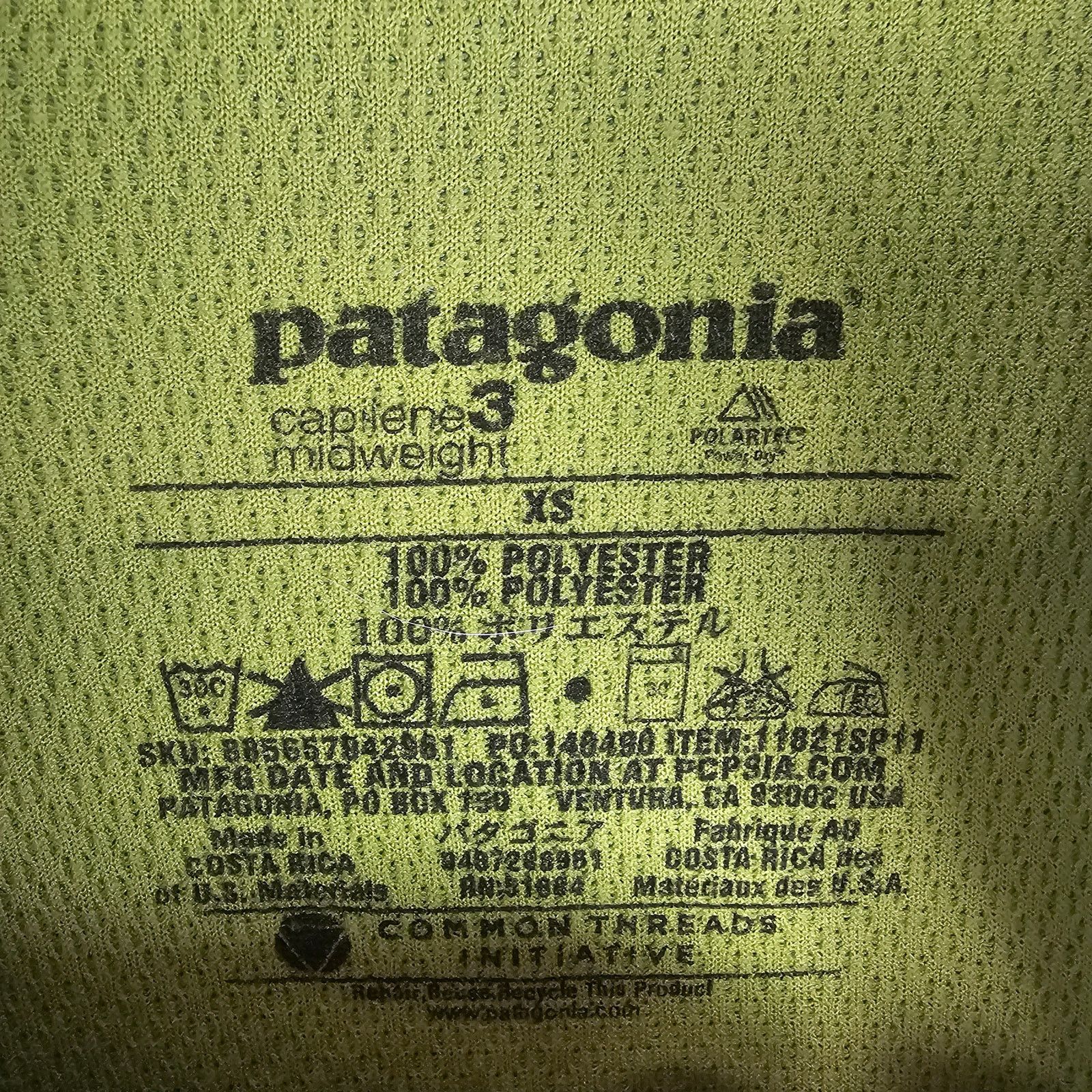 Patagonia Patagonia Womens Capilene 3 Midweight Base Layer Sz XS Gorp Size XS / US 0-2 / IT 36-38 - 7 Thumbnail
