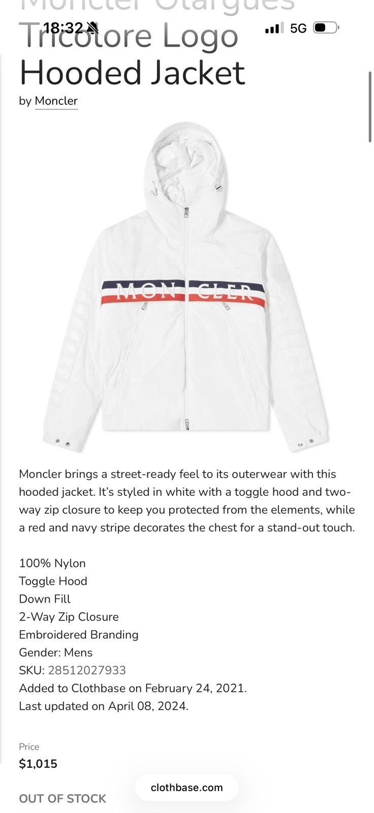 Moncler Moncler Olargues Jacket Size US M / EU 48-50 / 2 - 21 Thumbnail