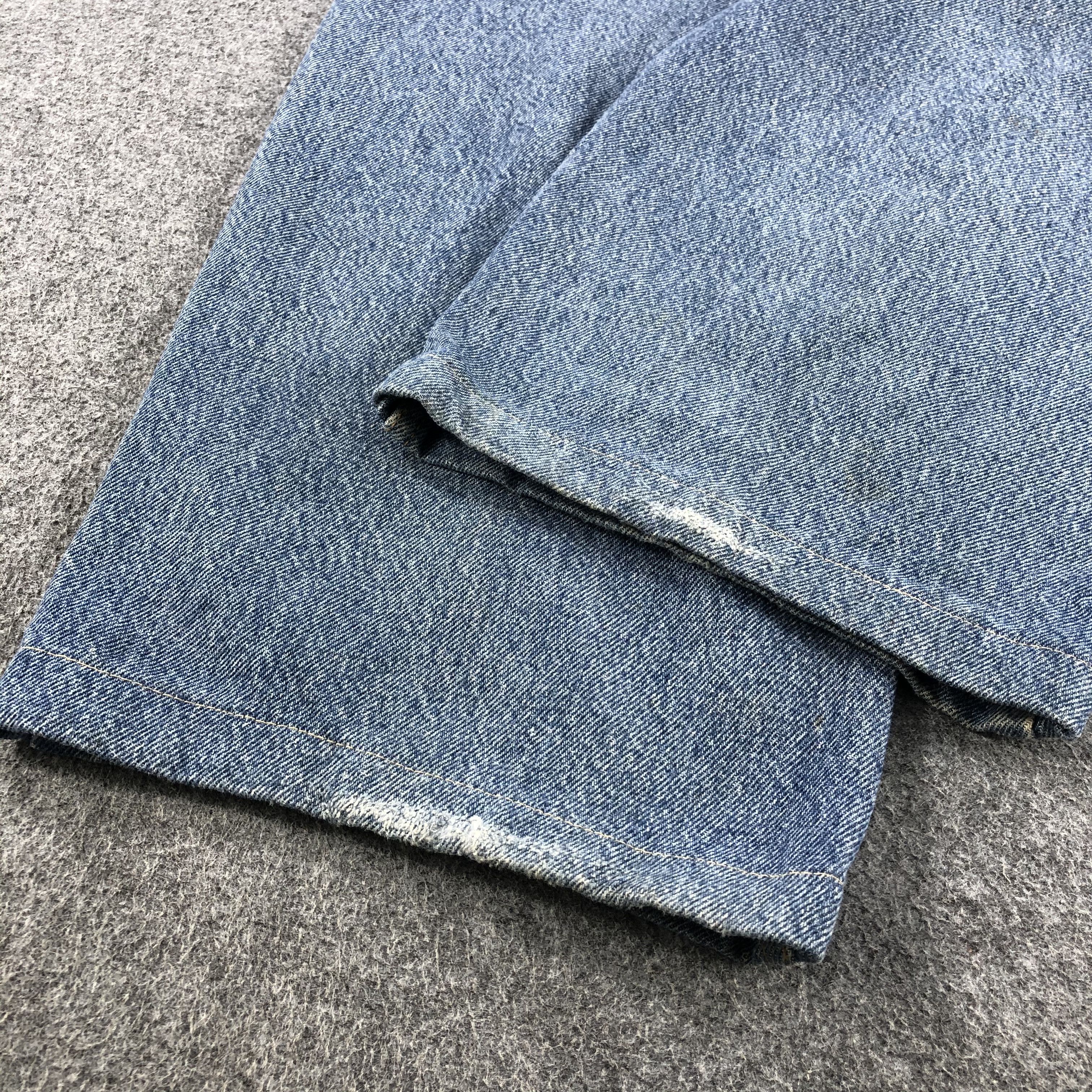 Levi's W47 Vintage Levis Jeans Lot 514 Dirty Washed Denim-J1016 Size US 44 / EU 60 - 6 Thumbnail