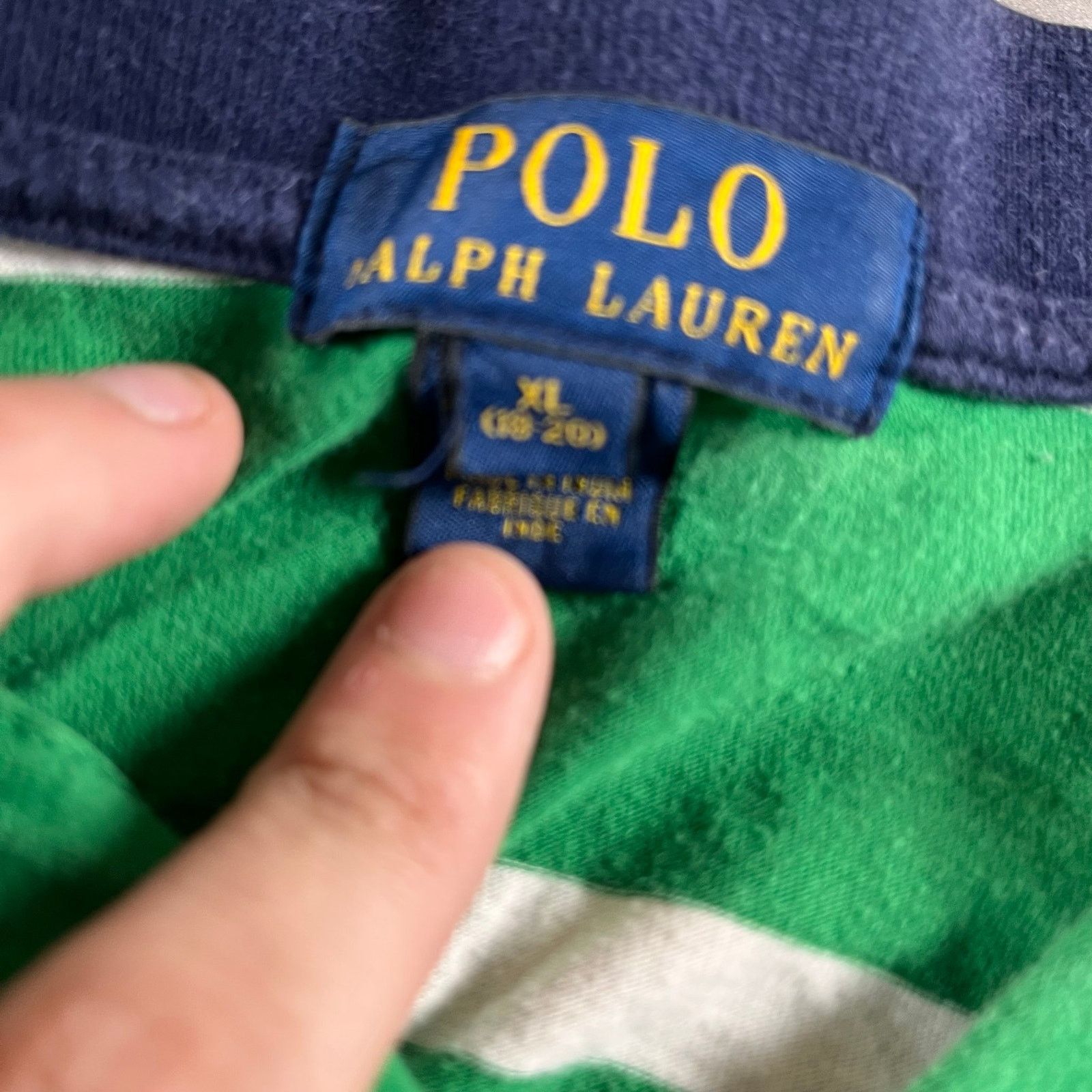 Polo Ralph Lauren Green polo Size L / US 10 / IT 46 - 2 Thumbnail