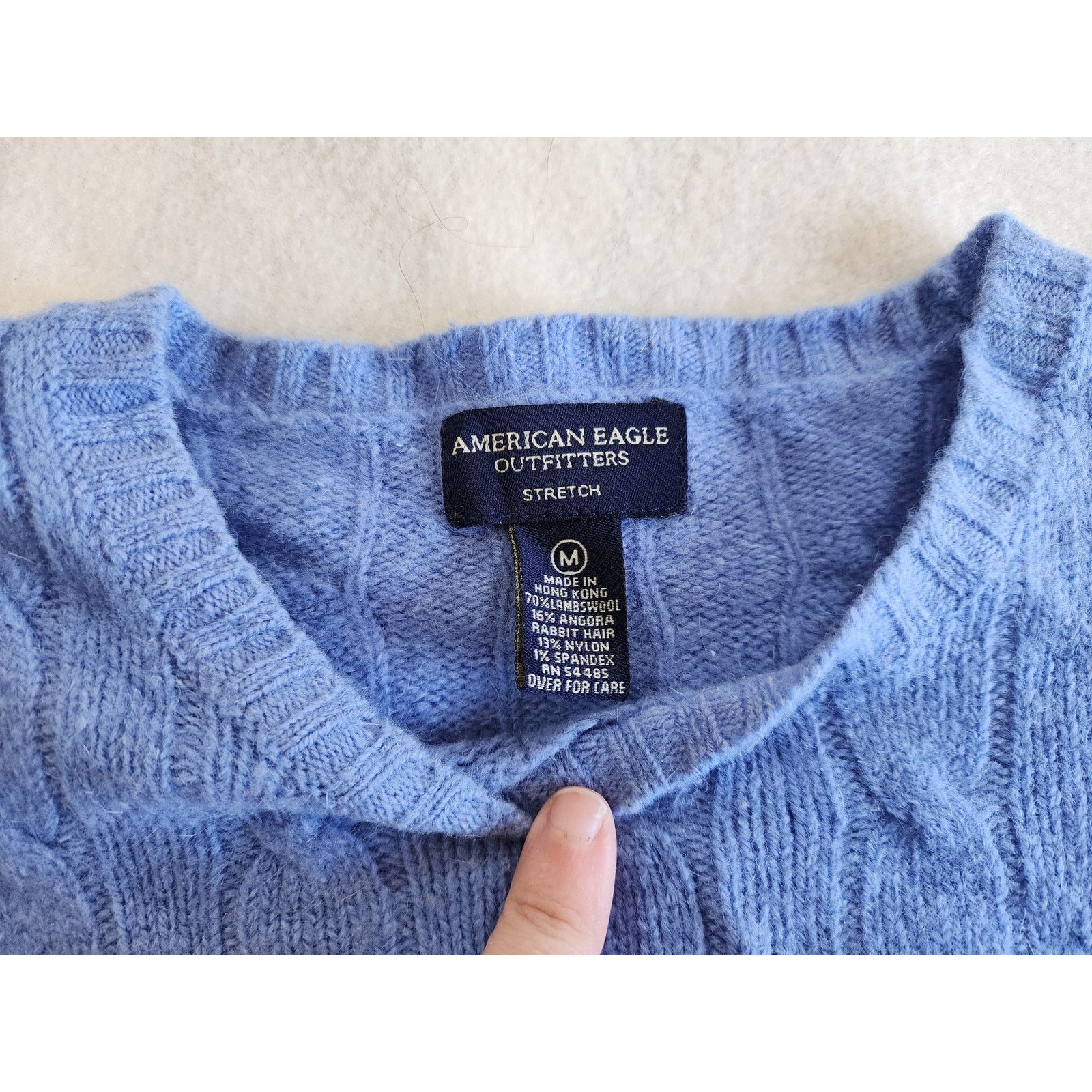 American Eagle Outfitters Vintage Y2K American Eagle Outfitters Sweater Size M Angora Size M / US 6-8 / IT 42-44 - 3 Thumbnail