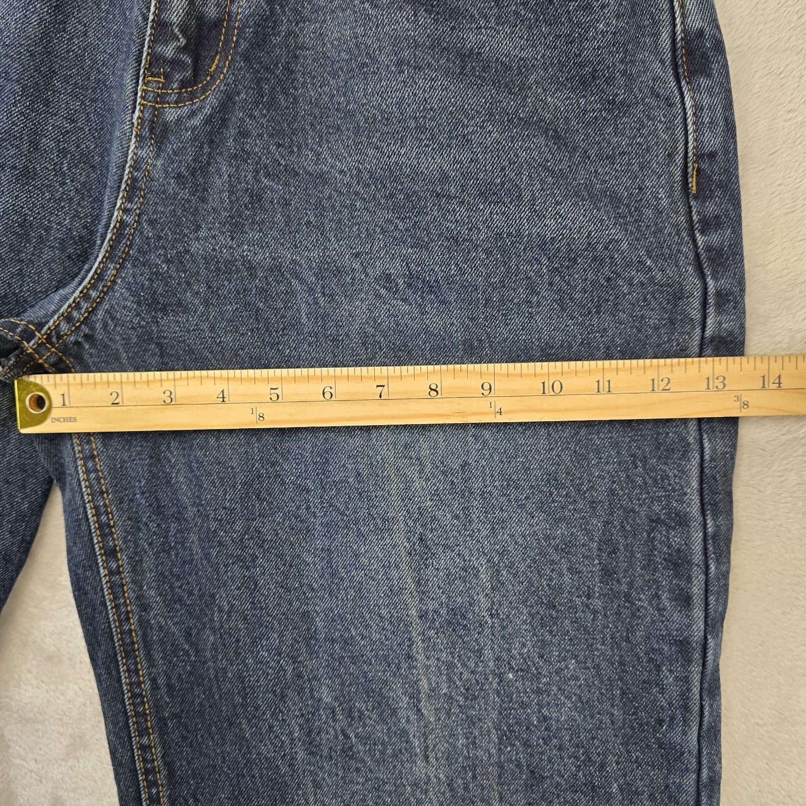 Other Finesse Jeans Women's XS (Fits 28x33) Denim Baggy Y2K Size 28" / US 6 / IT 42 - 13 Thumbnail
