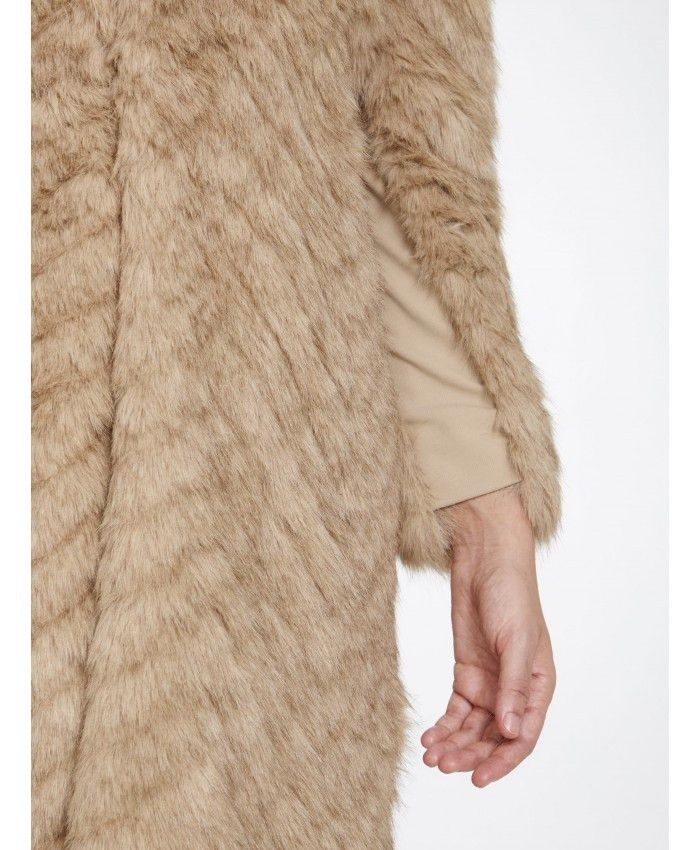 Balenciaga o1tr1nto1125 Round Shoulder Fitted Coat in Beige Size XS / US 0-2 / IT 36-38 - 3 Thumbnail