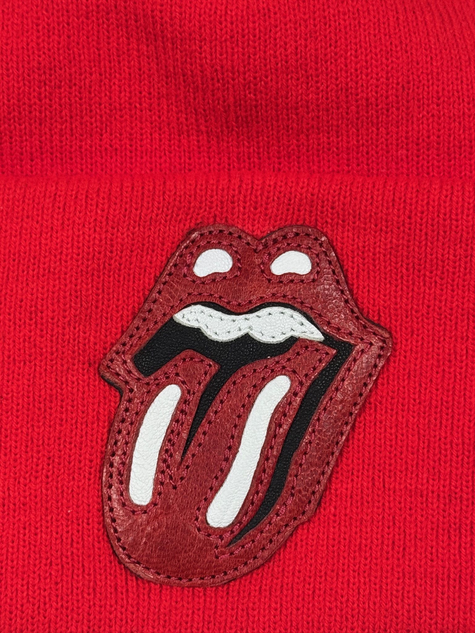 Chrome Hearts Chrome Hearts x The Rolling Stones Red Beanie Size ONE SIZE - 4 Thumbnail