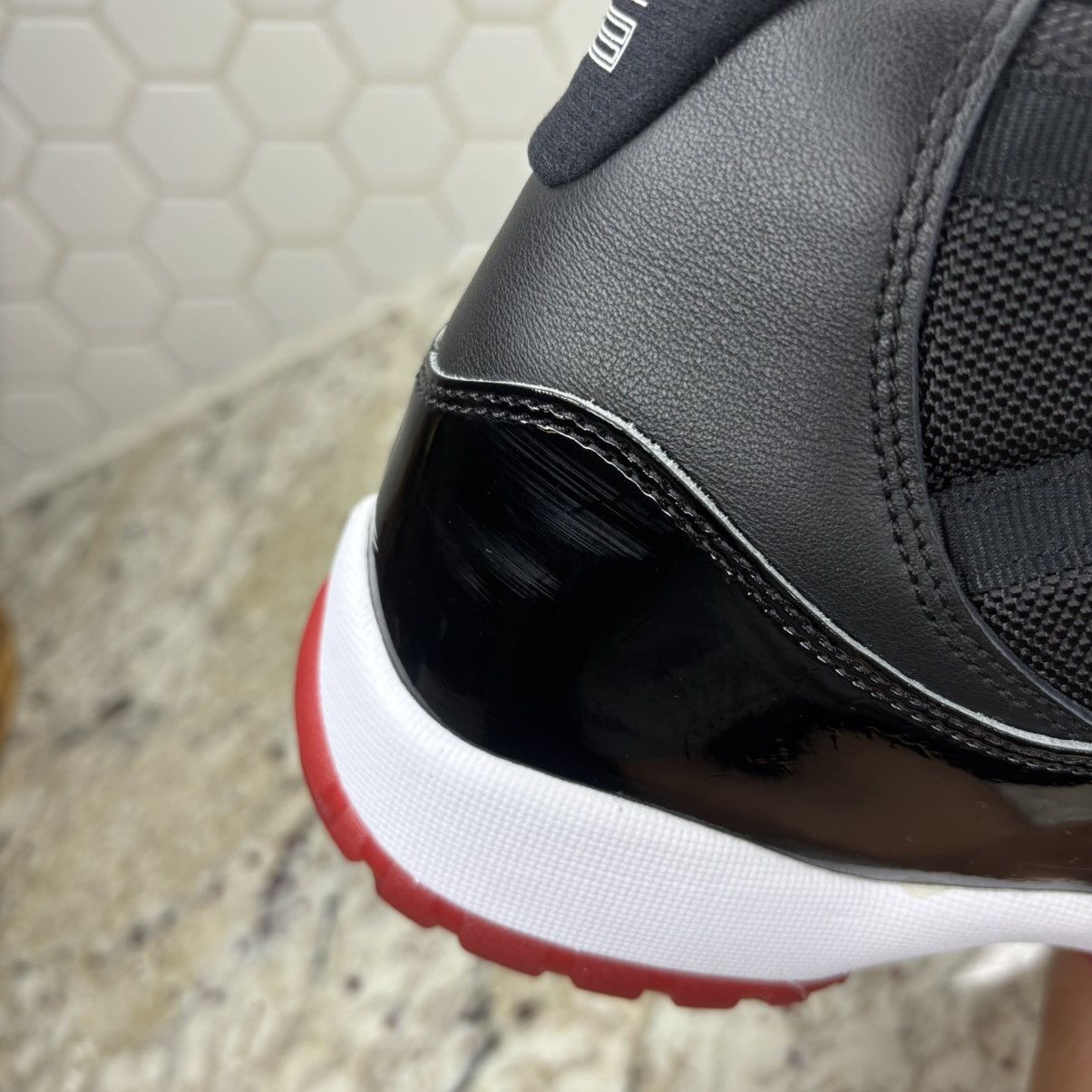 Jordan Brand Size 9 -Jordan 11 Retro Bred (2019) Lightly Used W/Box Size US 9 / EU 42 - 16 Thumbnail